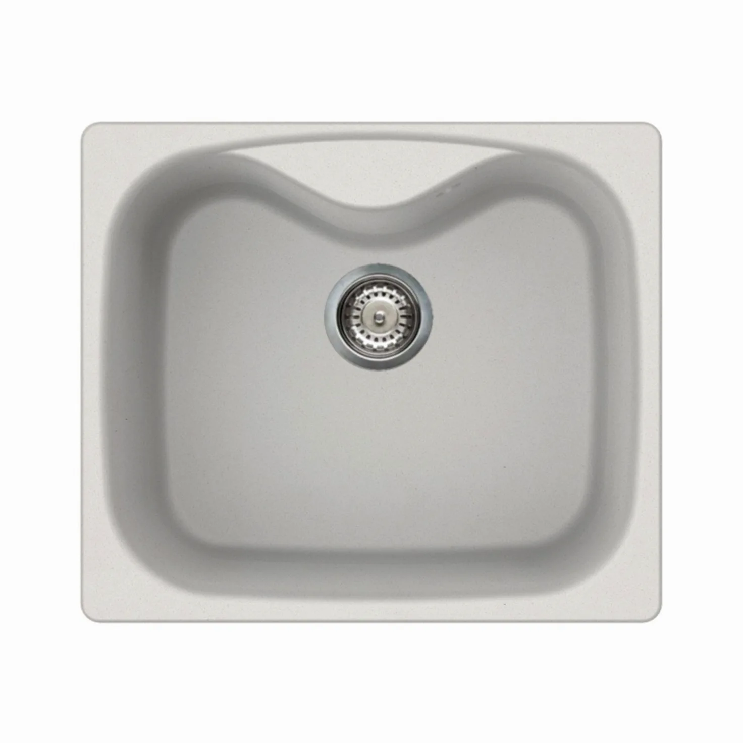 ELLECI LAV. FOX 200 58x50 1V BIANCO TITANO 68