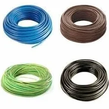 CAVO ELETTRICO UNIPOLARE N07V-K CAVO 1x2,5 mm² ISOLATO CON PVC - 4 MATASSE DA 50 METRI COLORE MARRONE - NERO - BLU - GIALLO VERDE FLESSIBILE