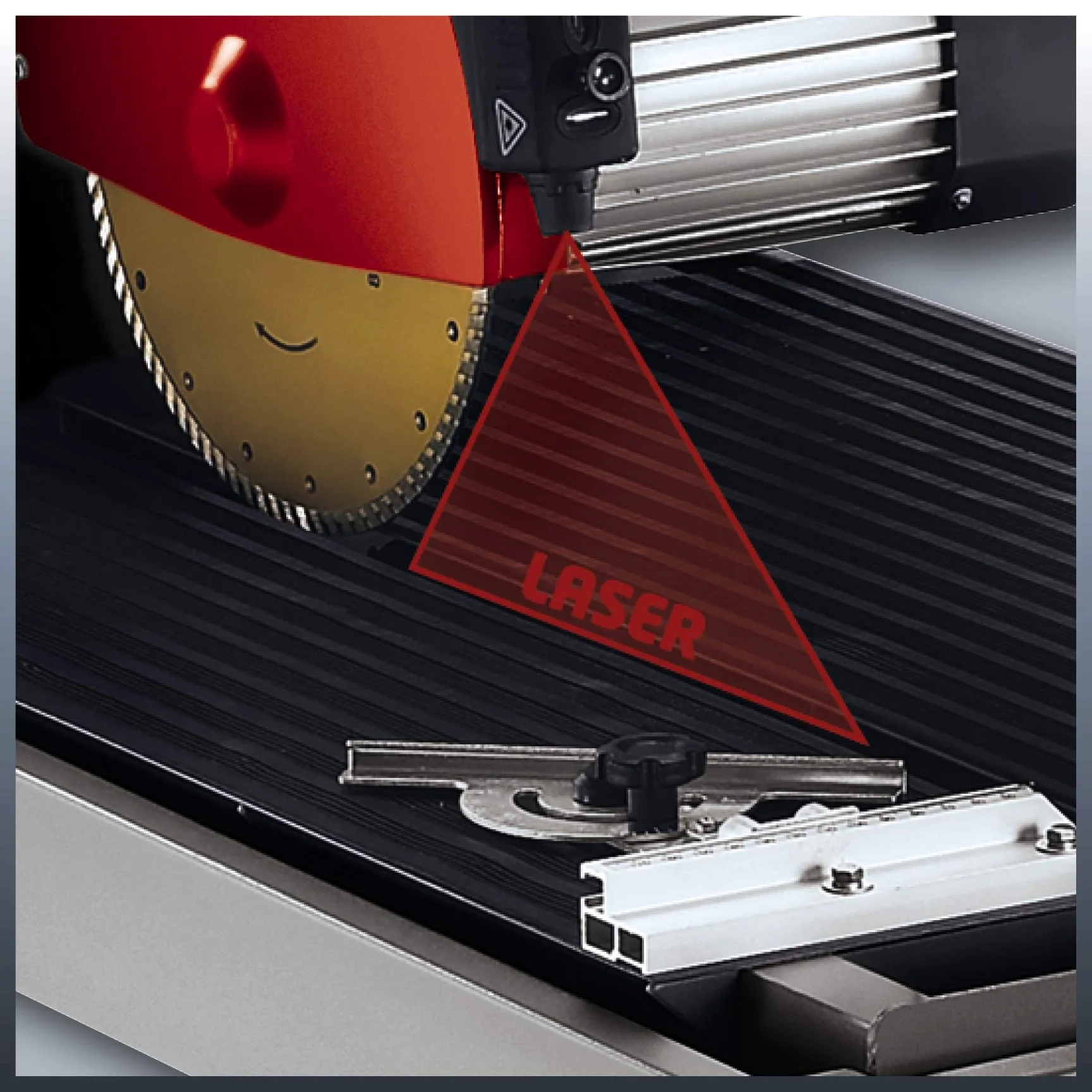 Einhell TE-SC 570 L Tagliapietre (220-240 V, 50 Hz, 1500 W, giri al min. 3000, taglio max 60x570 mm, incl. disco diamantato Ø 250)