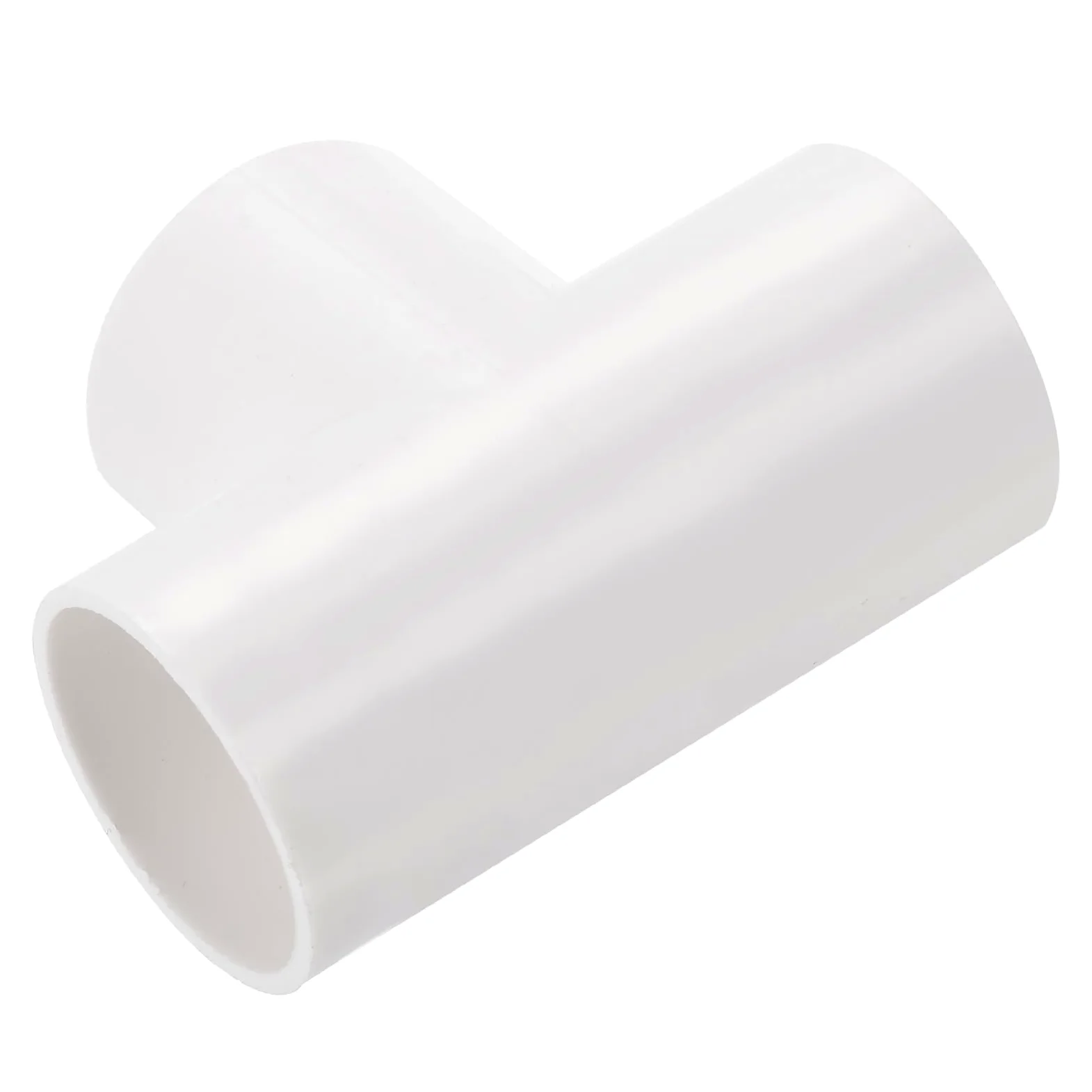 QUARKZMAN Giunto per Guaina Pvc Raccordi a Forma di T Giunto per Tubo Bianco 25 mm 3 Vie per Guaina Elettrica da Giardino Confezione da 30
