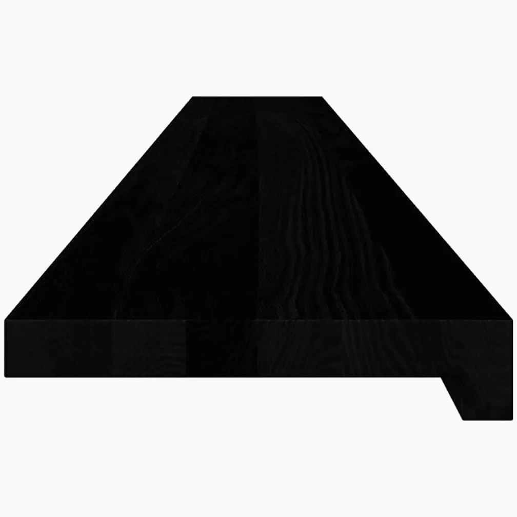 vidaXL Davanzali 2 pz Marrone Scuro 140x20x2 cm Legno Massello Rovere, Bordo della Finestra, davanzale della Finestra in Quercia, davanzale in Legno