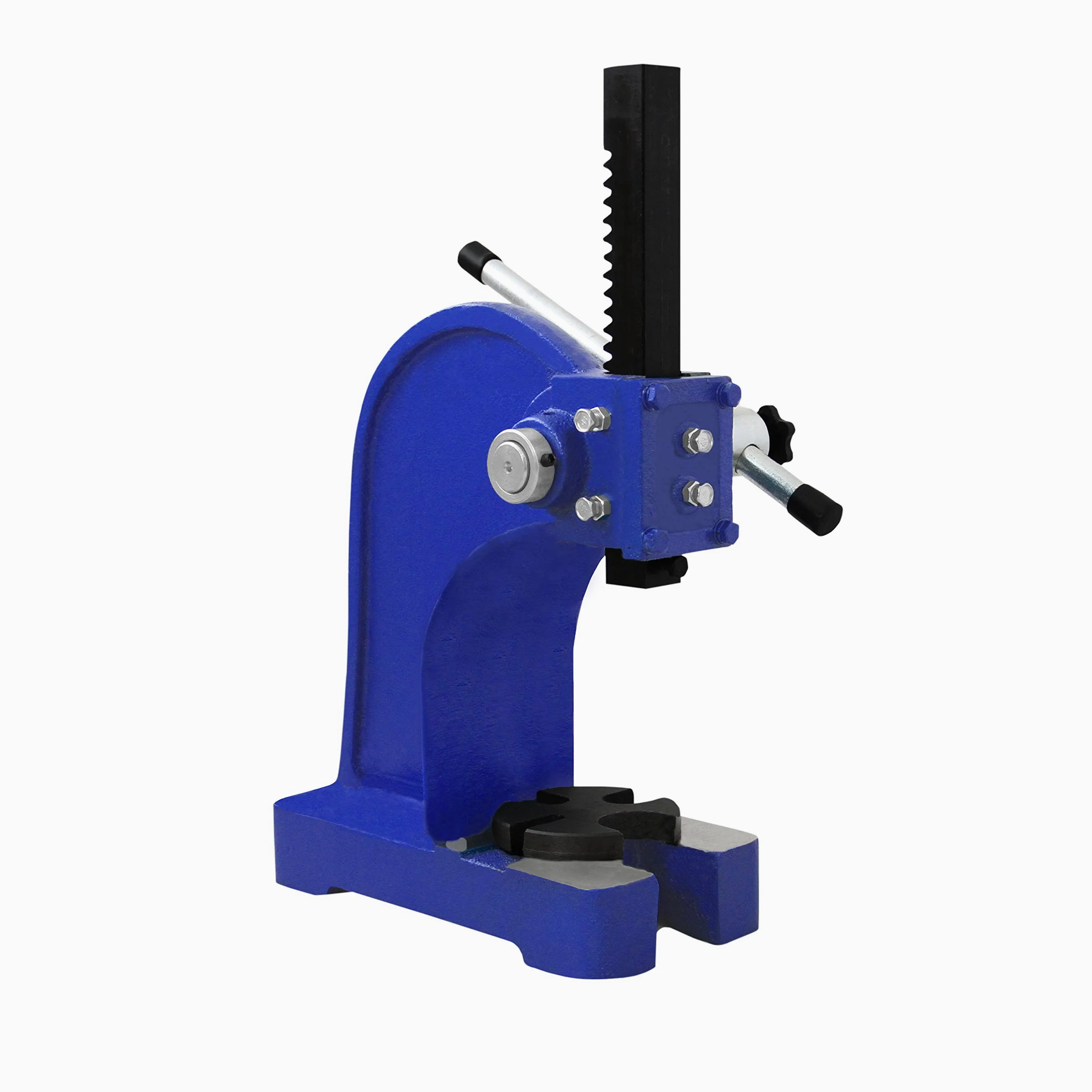 T-Mech - Pressa a Cremagliera Manuale Punzonatrice per Cuscinetti a Leva Potente Spinta 1 Tonnellata Robusta Officina Cuscinetti Leva Punzone Potente Spinta 1Tonnellata 1000KG 2 Punzoni Gratis
