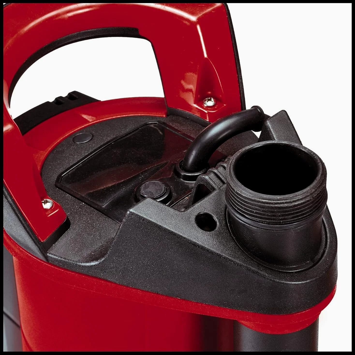 Einhell GE-DP 6935 A ECO Pompa a immersione acque scure(690 W, portata max. 17500 L/h, prevalenza 9 m, immersione max 8 m, corpi estranei fino a 35 mm, Aquasensor, incl. attacco universale)