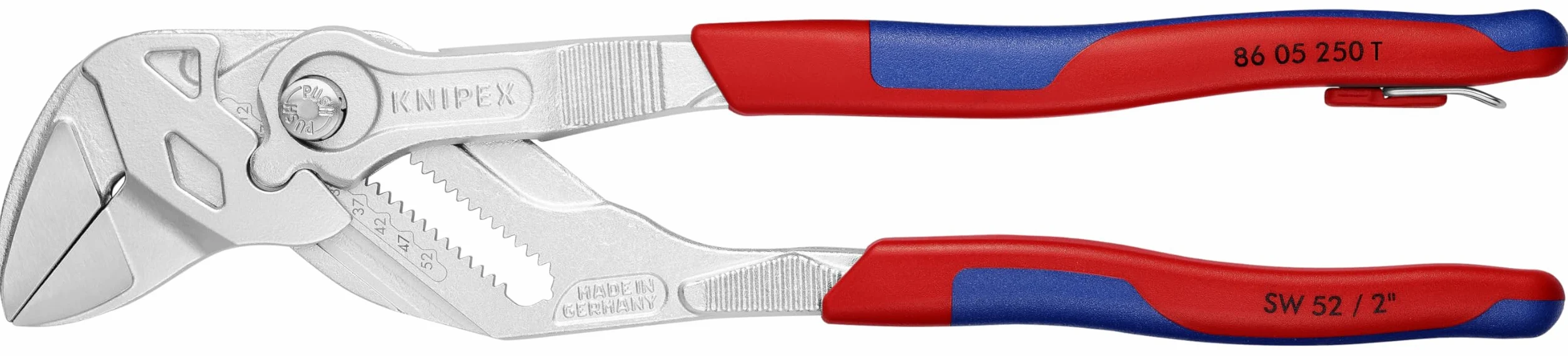 Knipex 8605250 25,4 cm pinza chiave – comfort grip, 86 05 250 T BKA