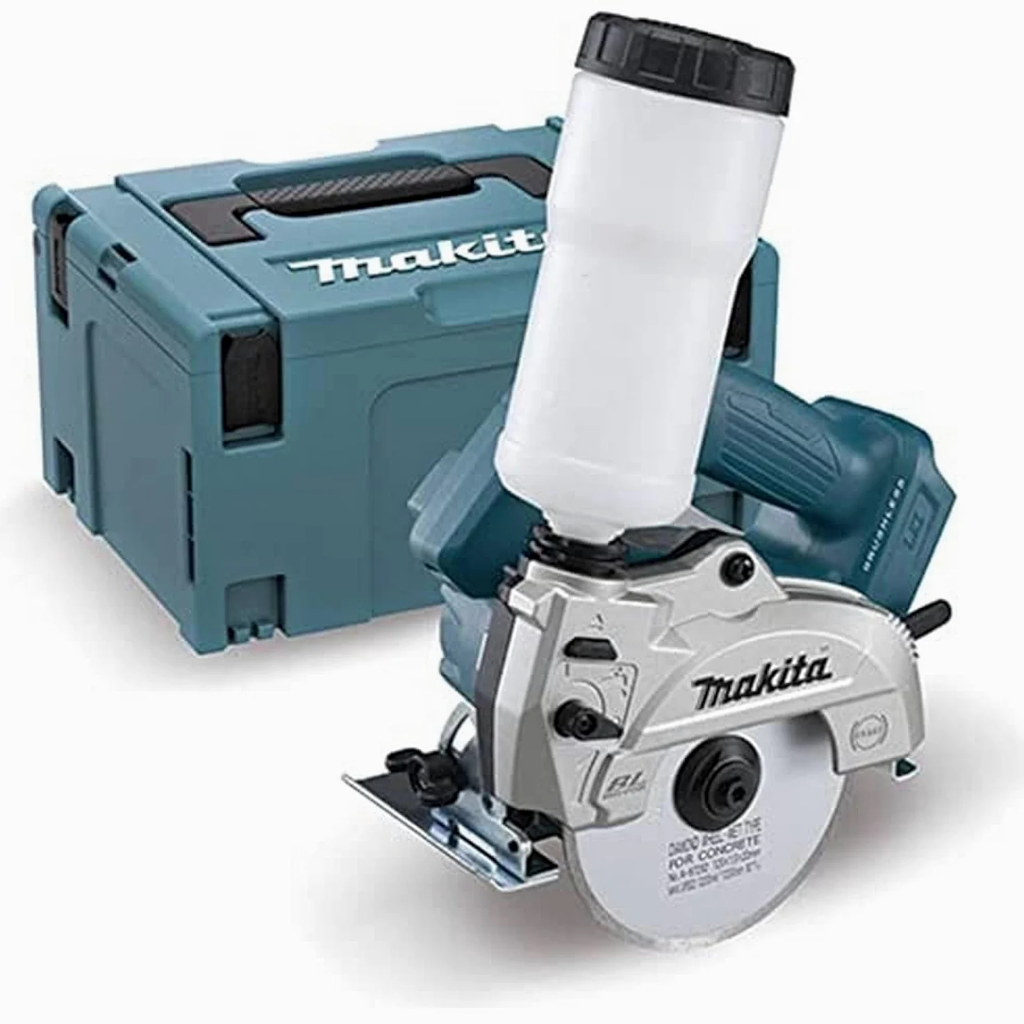 MAKITA DCC501ZJ - Cortador de diamante 18 V LXT 125 mm MakPac Húmedo/Seco
