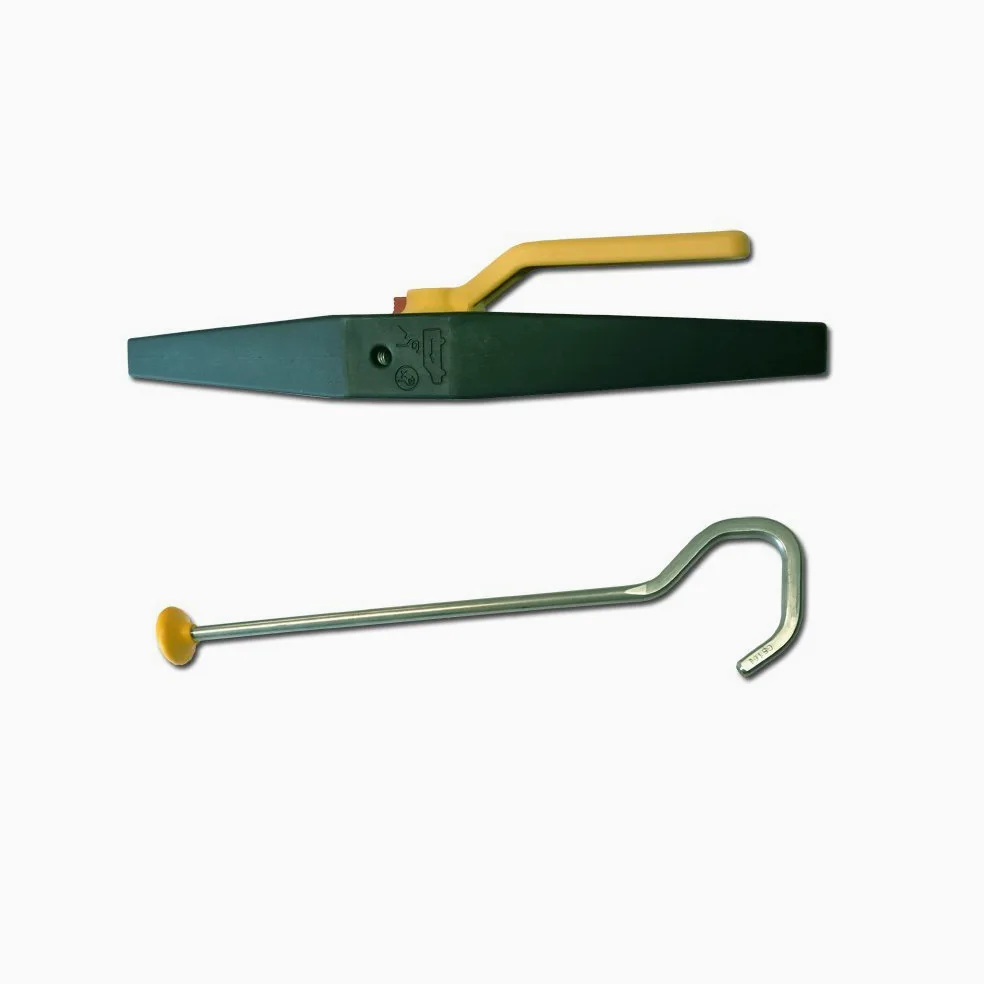 SafeClamp Supporto per scala, sistema di serraggio per il montaggio di scale su portapacchi dell’auto