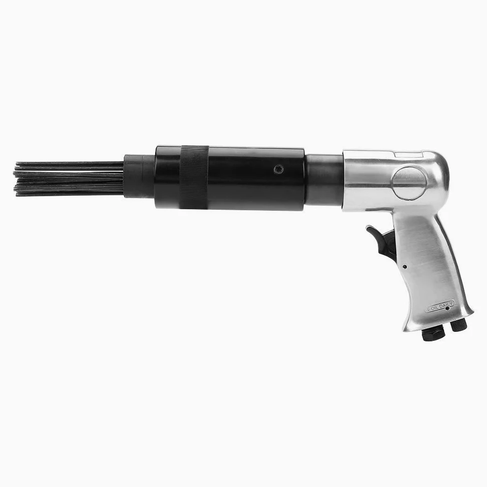 Pistola Pneumatica Antiruggine, 19 Aghi, 3000 Colpi al Minuto, Leggera, per Rimozione Ruggine