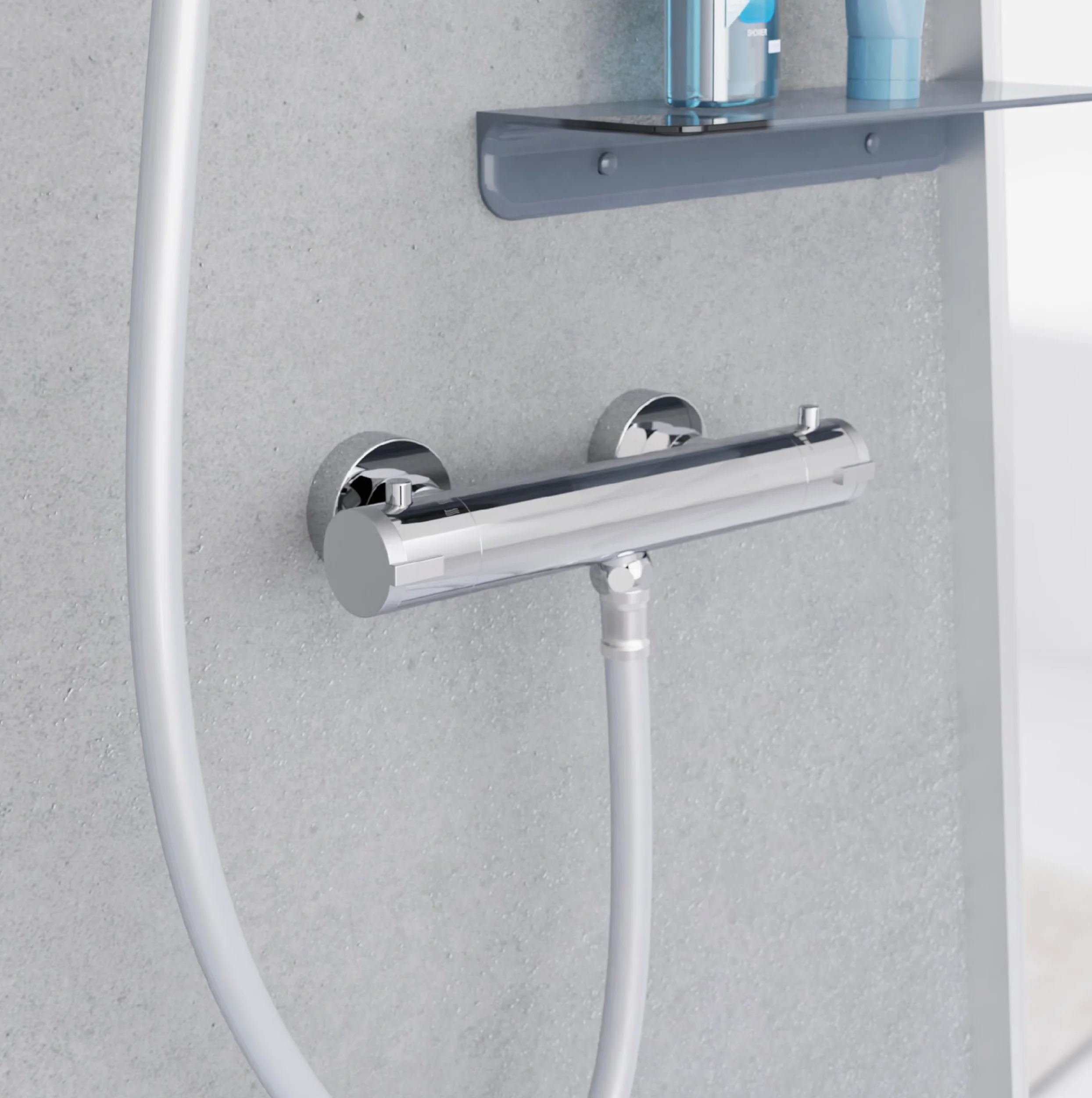 SCHÜTTE Robinet mitigeur thermostatique douche London