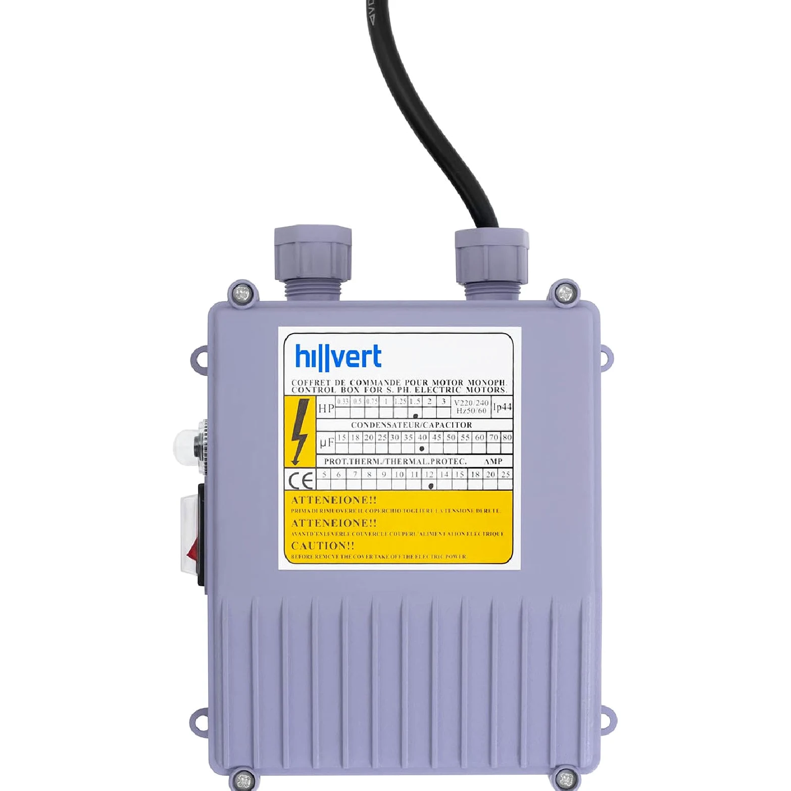 Pompa Sommersa per Pozzo Elettropompa Sommersa HT-ROBSON-SP1100-101 (6.000 l/h, 1.100 W, Acciaio Inox, Diametro: 95 mm)