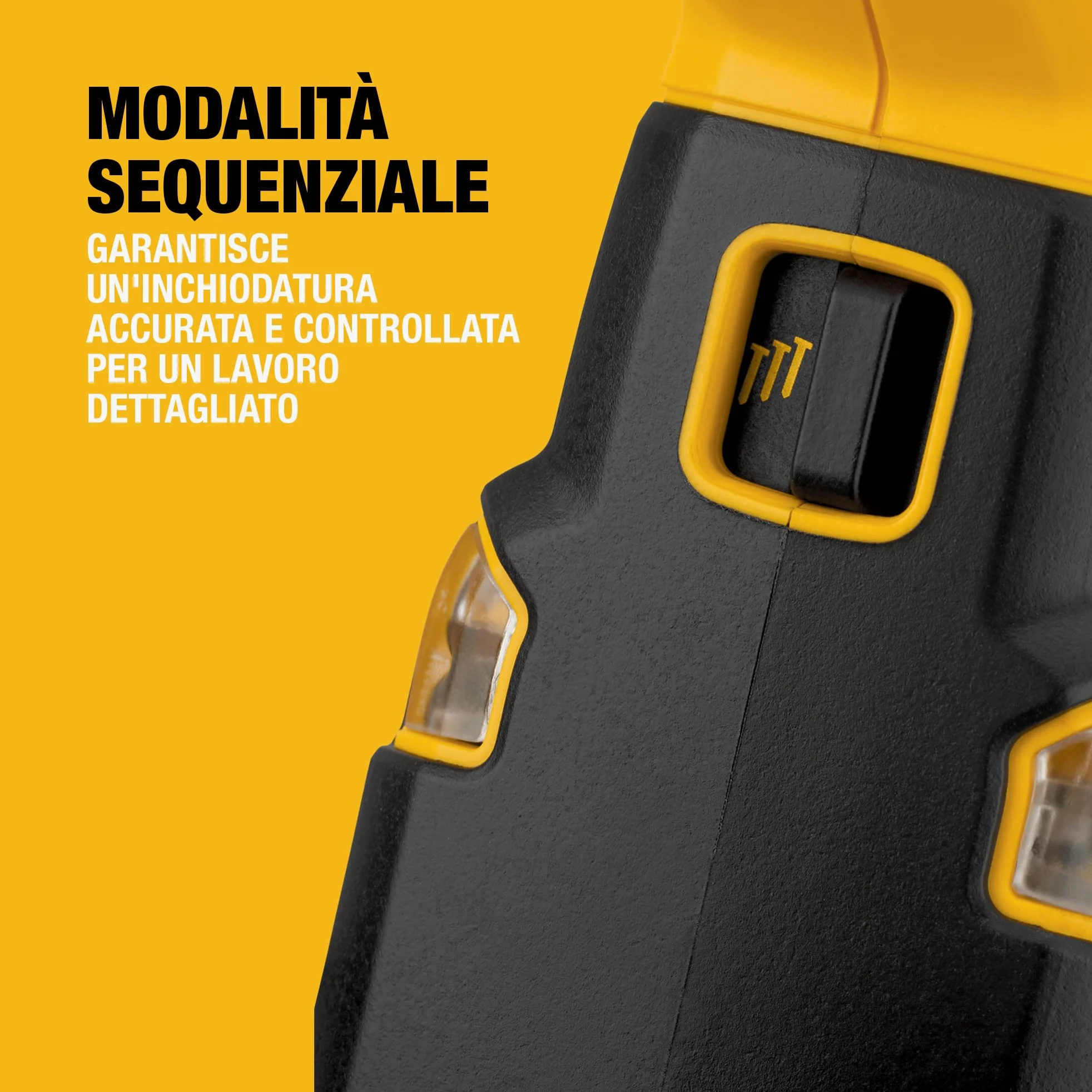 DEWALT 18V XR Chiodatrice Fissa Brushless 18 Calibro 18, Solo Utensile, DCN680N-XJ