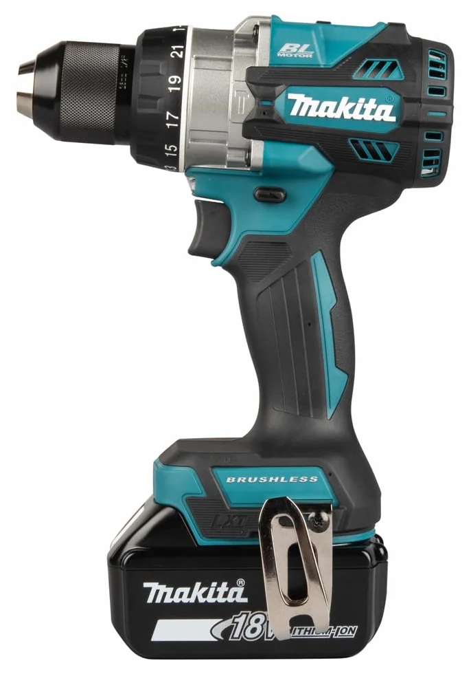 Makita DHP492Z 18V Li-Ion LXT Brushless Trapano combinato, batterie e caricabatterie non inclusi, blu/nero