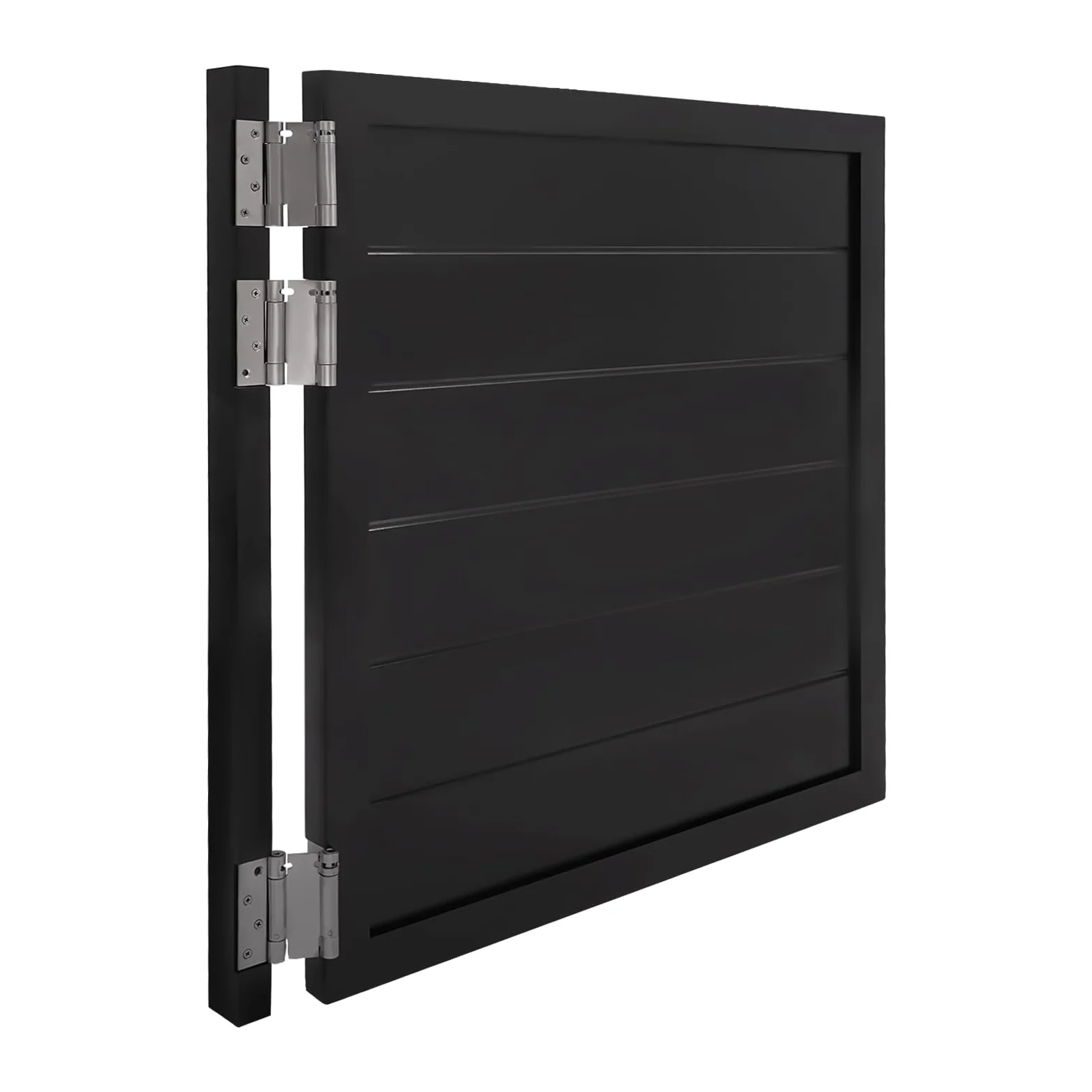 Porta da salone oscillante da caffè, porta basculante, in legno massiccio, porta a battente per interni, 90 x 90 cm, porta a battente singolo, porta decorativa interna per dispensa (nero)