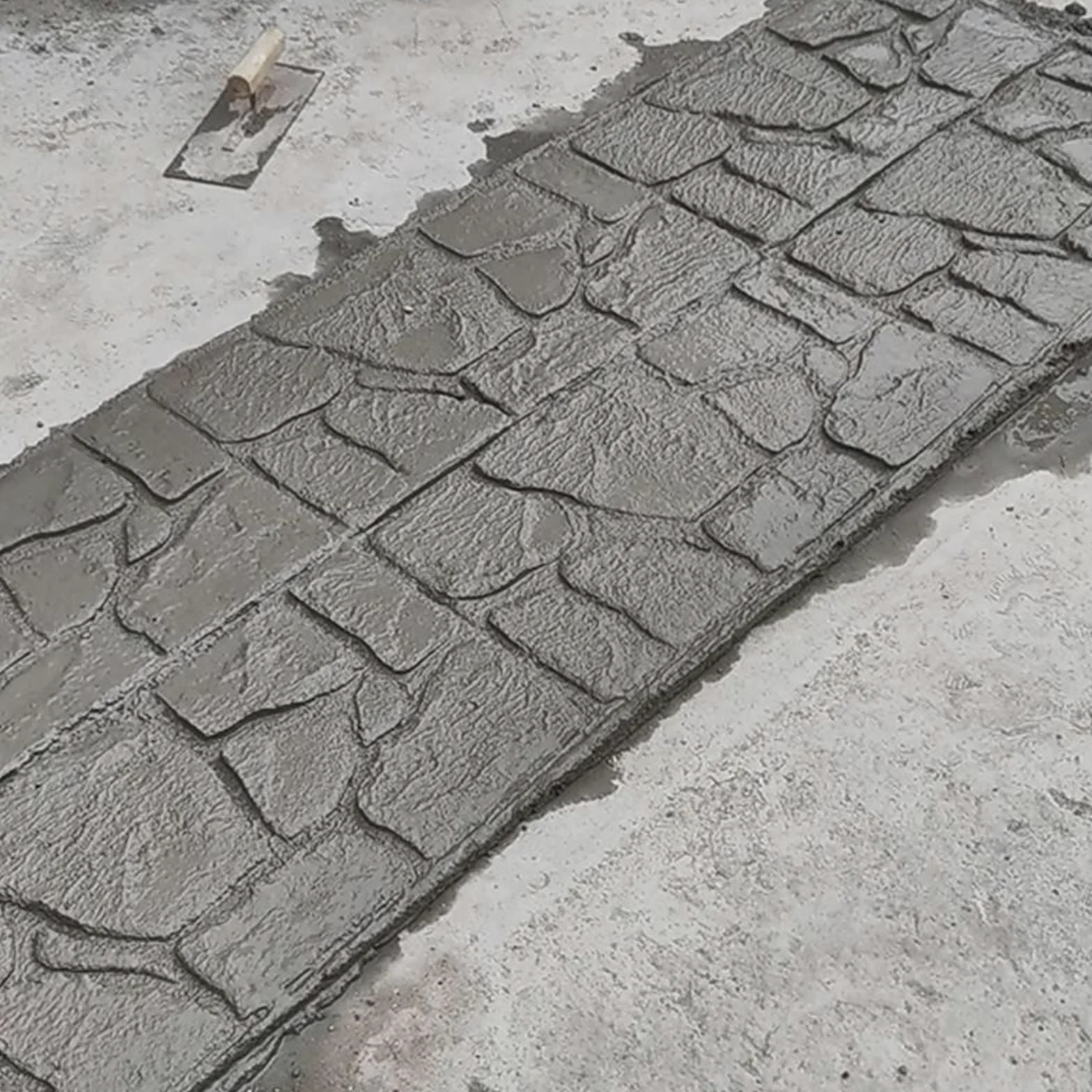 Stampo decorativo in calcestruzzo per giardino esterno, cassaforma per pavimentazione riutilizzabile per progetti fai da te di sentieri e patio