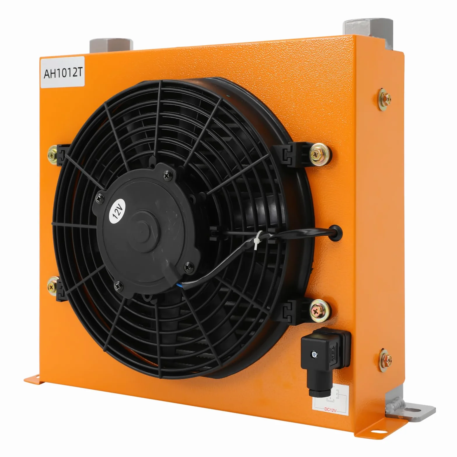 Raffreddatore d'aria idraulico DC 12 V Raffreddatore ad olio raffreddato ad aria 120 W Radiatore olio idraulico 100 l/min
