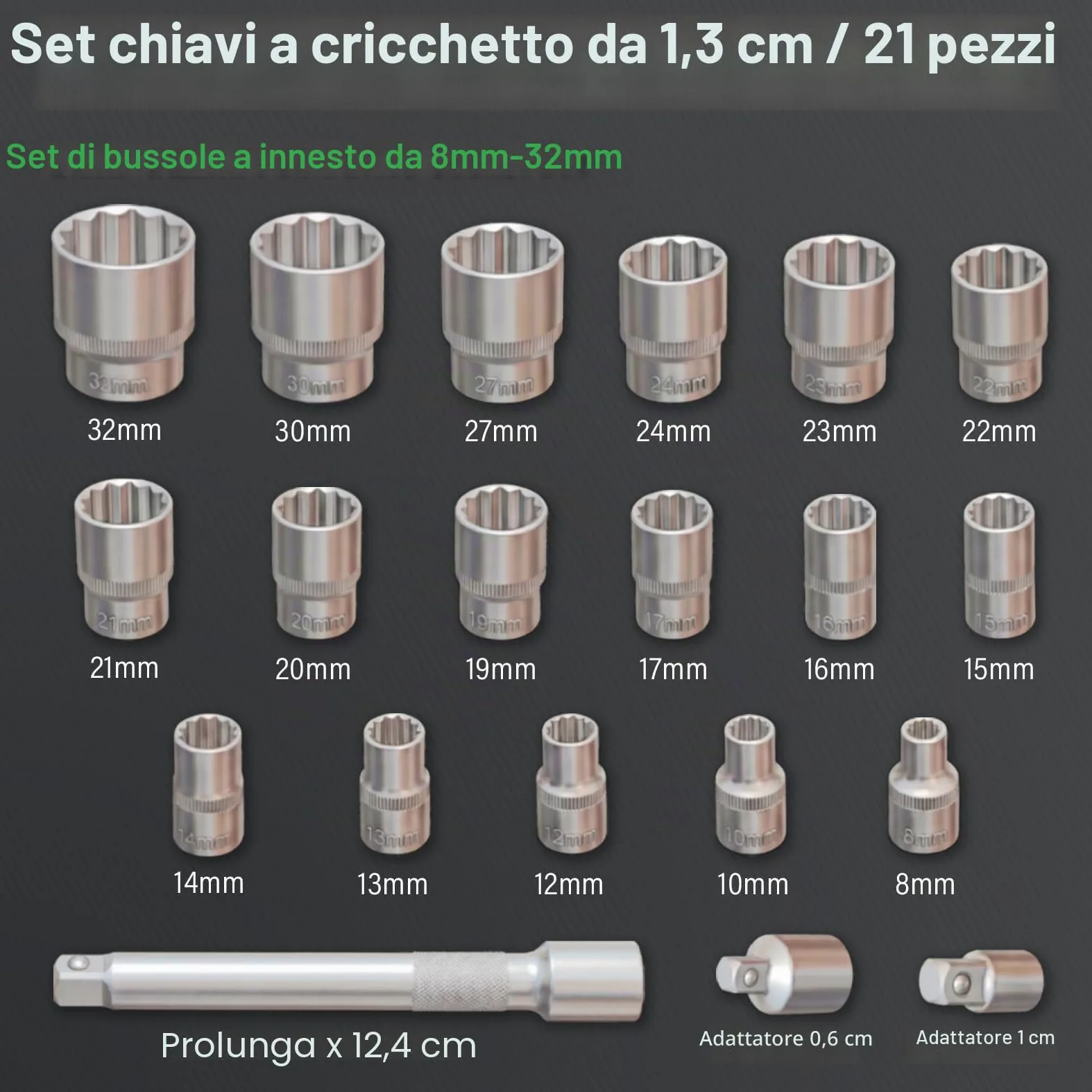 Chiave Dinamometrica 1/2" | Gamma 20–220 Nm | Precisione ±3% | Cricchetto Reversibile 72 denti