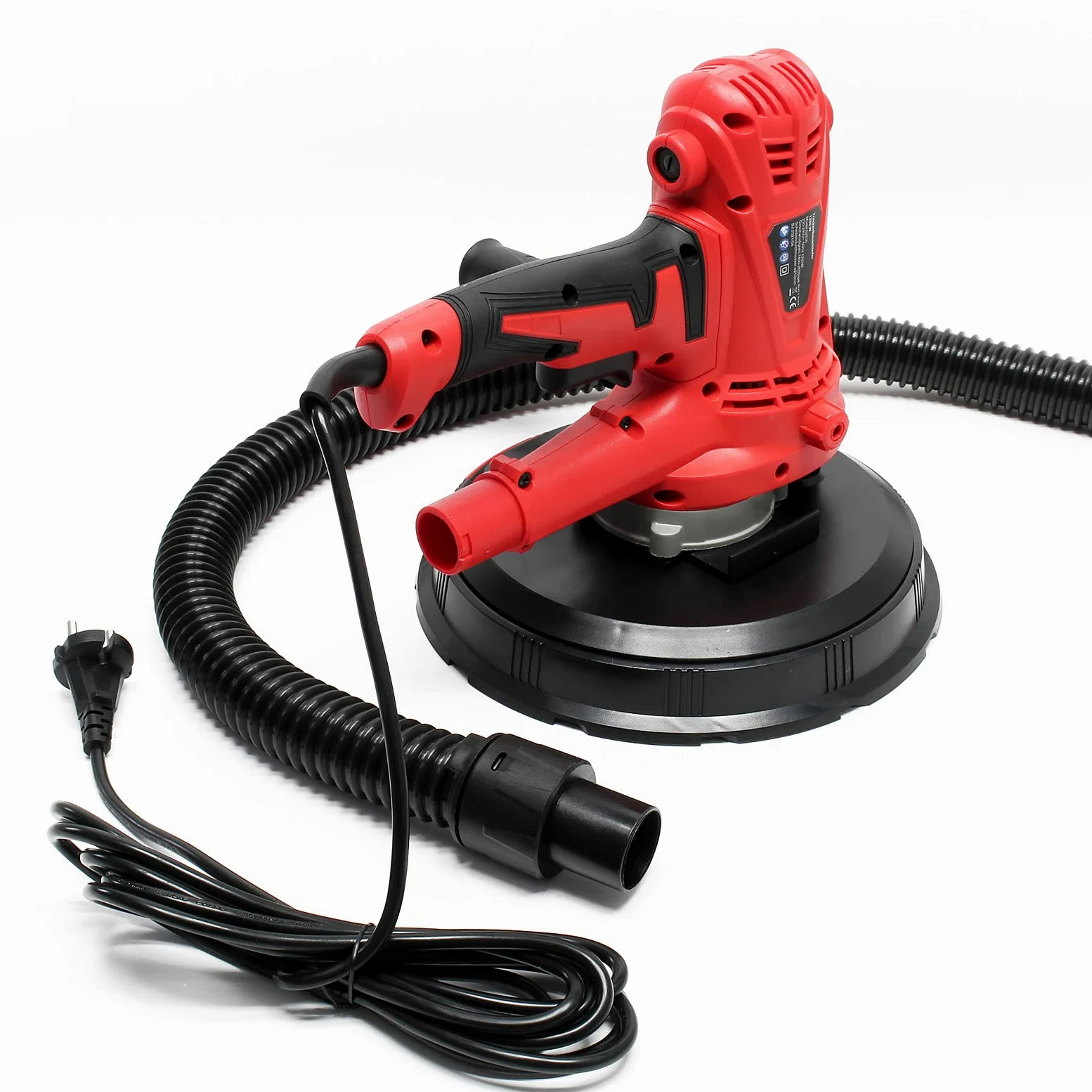 XPOtool Levigatrice 1280W Con aspirazione, disco di levigatura da 215 mm e impugnatura supplementare