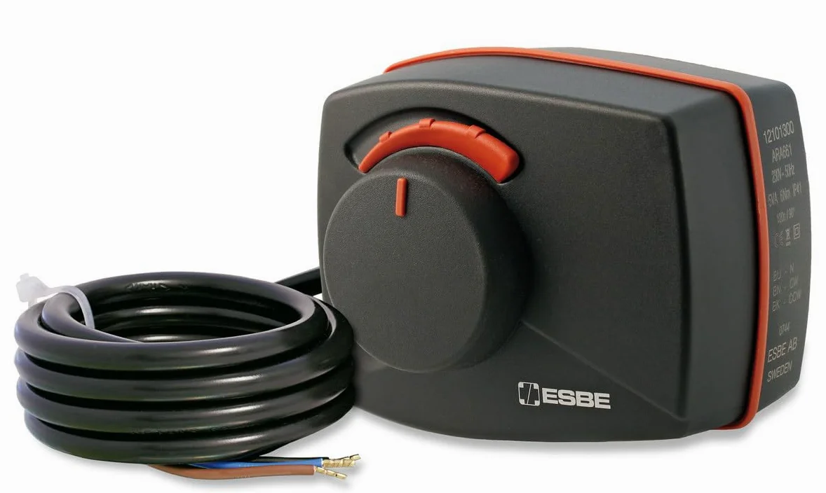ESBE 12101200 - Motore di regolazione serie ARA tipo 651 a 3 punti, 230 V, 6 Nm, autonomia 60 secondi