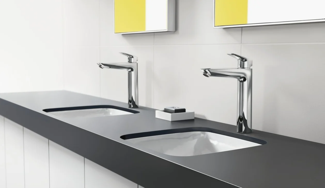 hansgrohe Logis Miscelatore monocomando lavabo 190 senza saltarello, cromo, 71091000