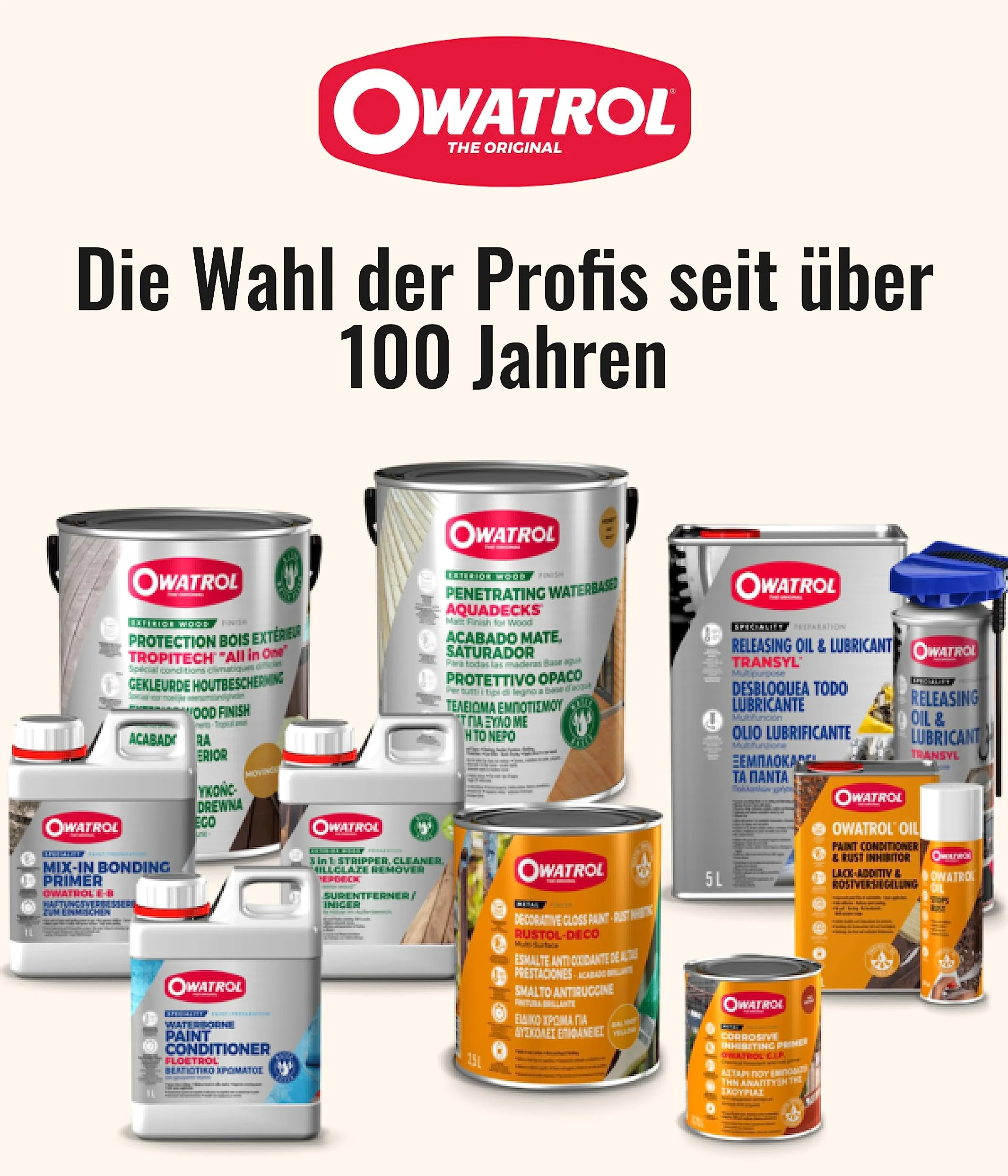 Olio additivo Antiossidante Owatrol - 20 L