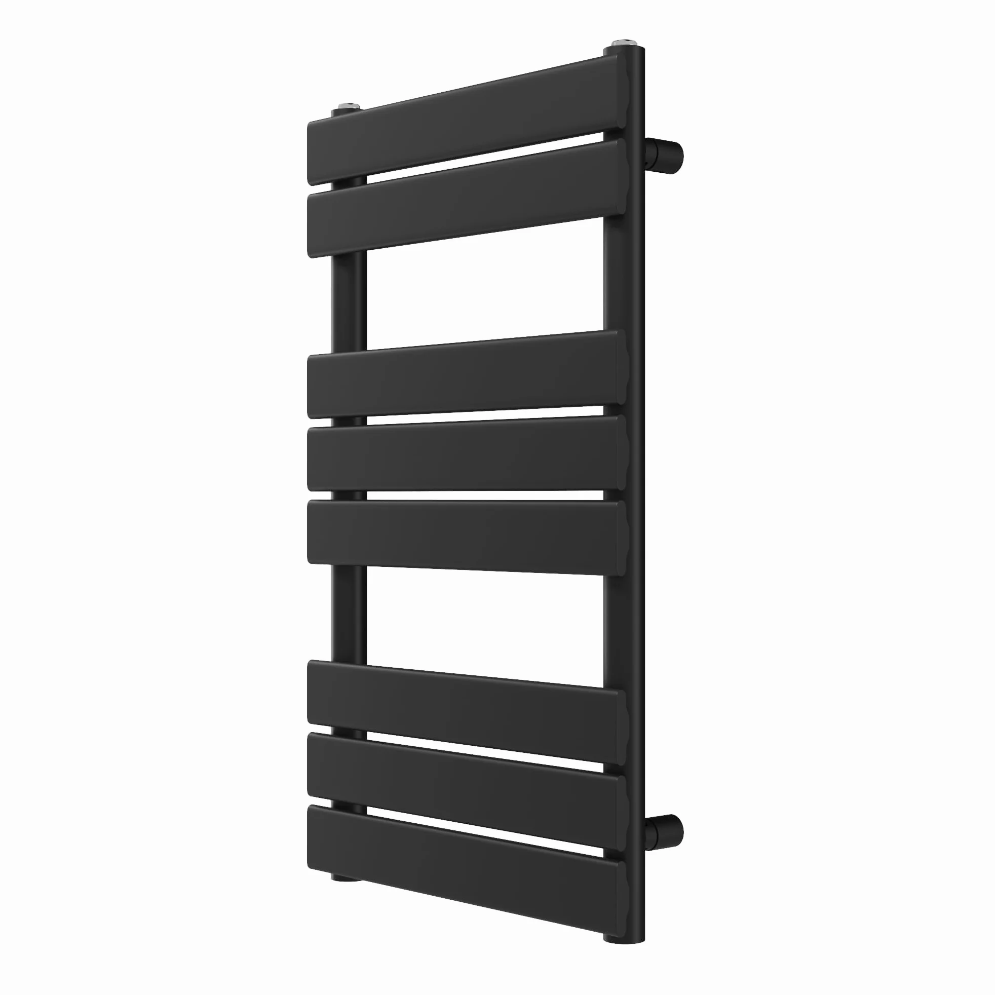 Granitan Termoarredo Bagno 80x45 cm - 407W - Termo Arredo da Bagno - Termoarredo Idraulico - Termosifone da Parete - Nero
