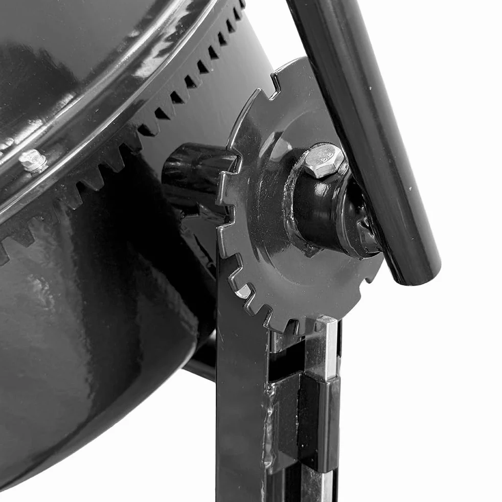 SOGI BEM-120 Betoniera elettrica a bicchiere - capacità 120 L - motore 550 W - per calcestruzzo, malta e intonaco - nera