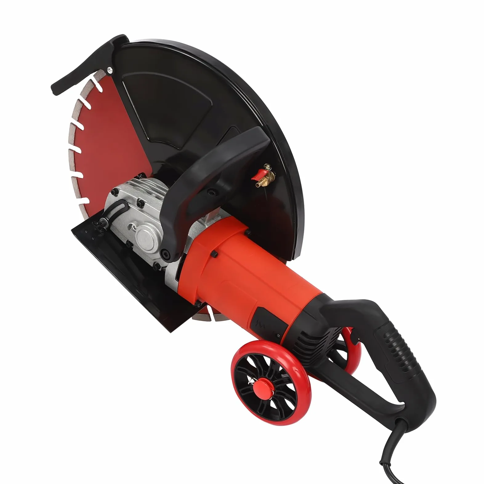 Sega elettrica per calcestruzzo, 4000 W, 3000 giri/min, taglierina per calcestruzzo, profondità di taglio 165 mm, per taglio di granito marmo, larghezza fessura