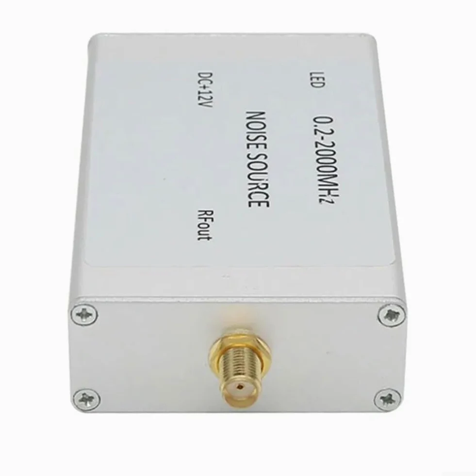 TZT 0.2-2000MHz Generatore di Segnale Rumore, Fonte di segnale RF per l'inseguimento dello spettro e interferenza, alta planarità 0.2-1500MHz, alimentazione elettrica +12V