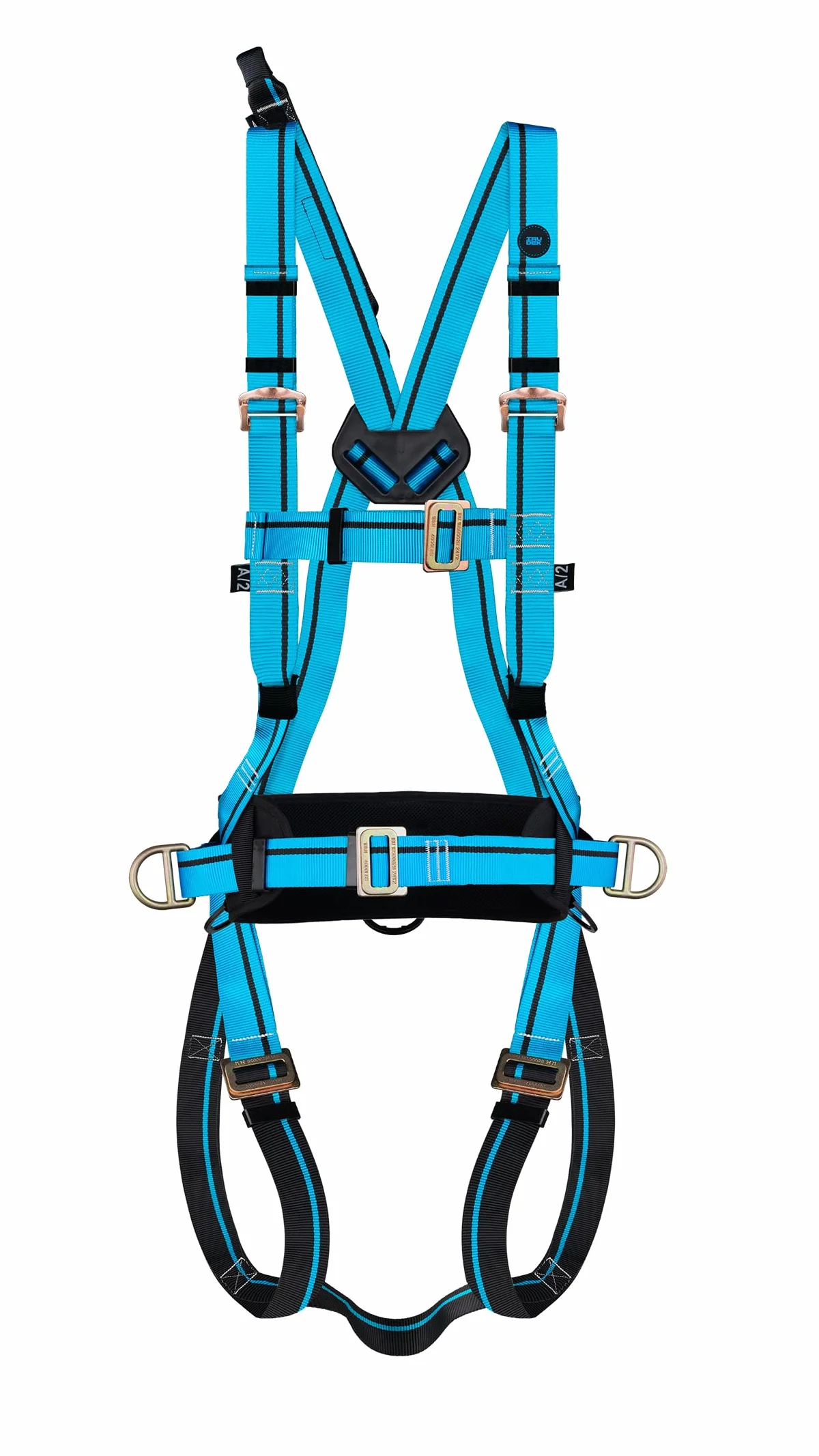Irudek Teide Light L-XL – Sistema di Ritenzione per Lavori in Altezza con Imbracatura Light Plus 4, Cordino Nexion 150 cm, 2 Moschettoni Screw-Lock e Borsa