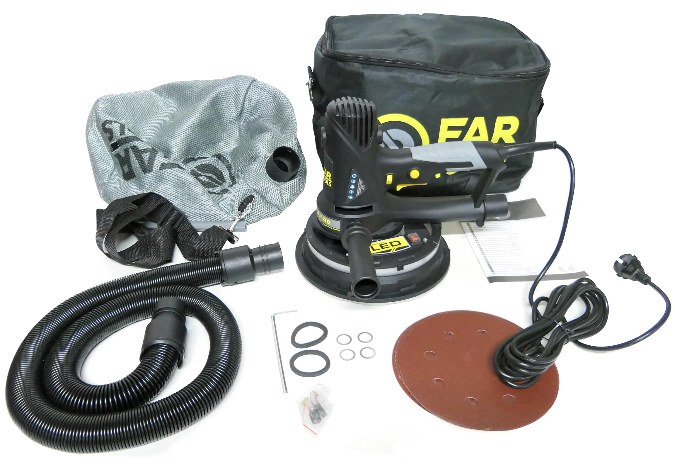 Fartools DWS 180 - Levigatrice orbitale per cartongesso, 710 W