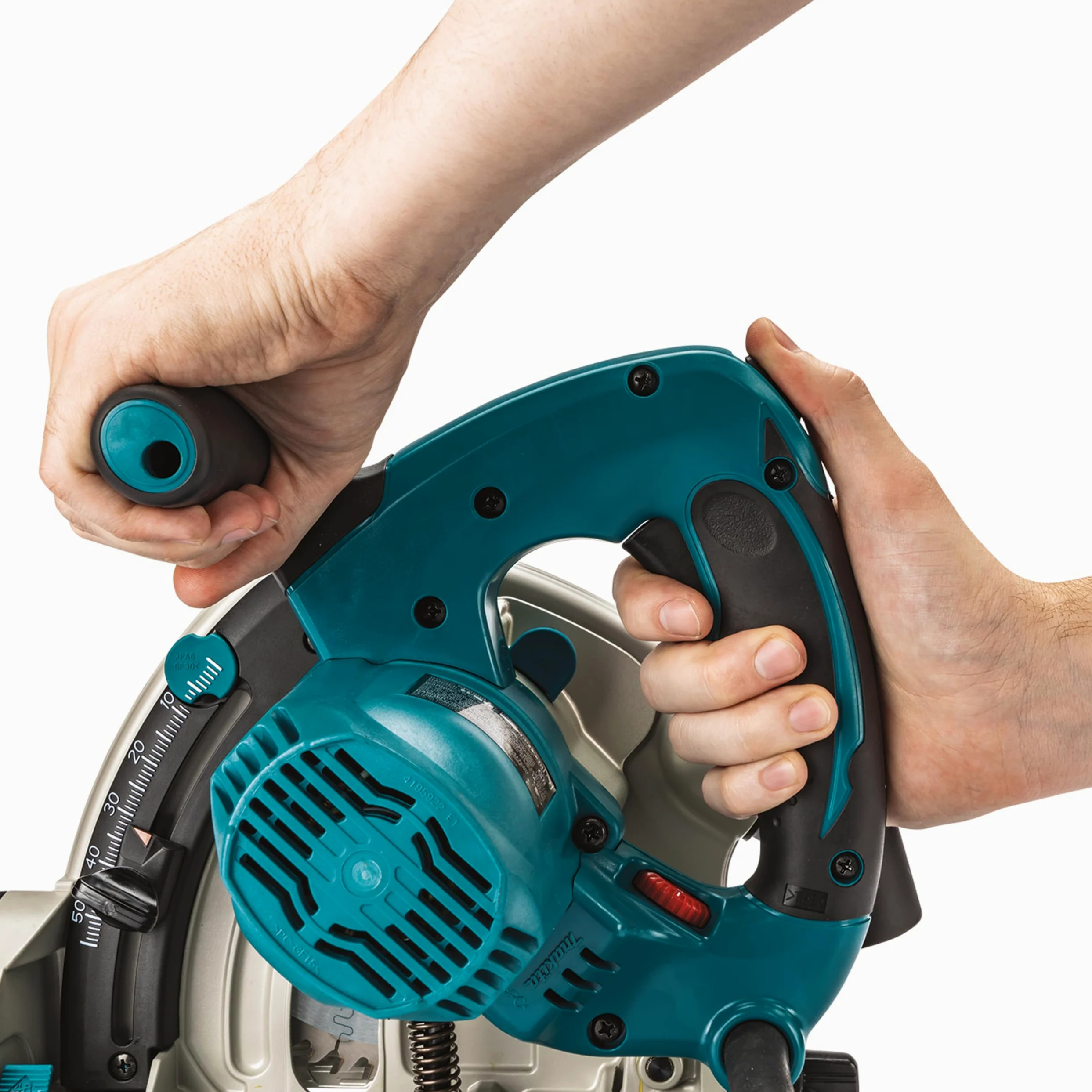 Makita SP6000J1 - Sierra incisione con ferrovia e valigetta MakPac