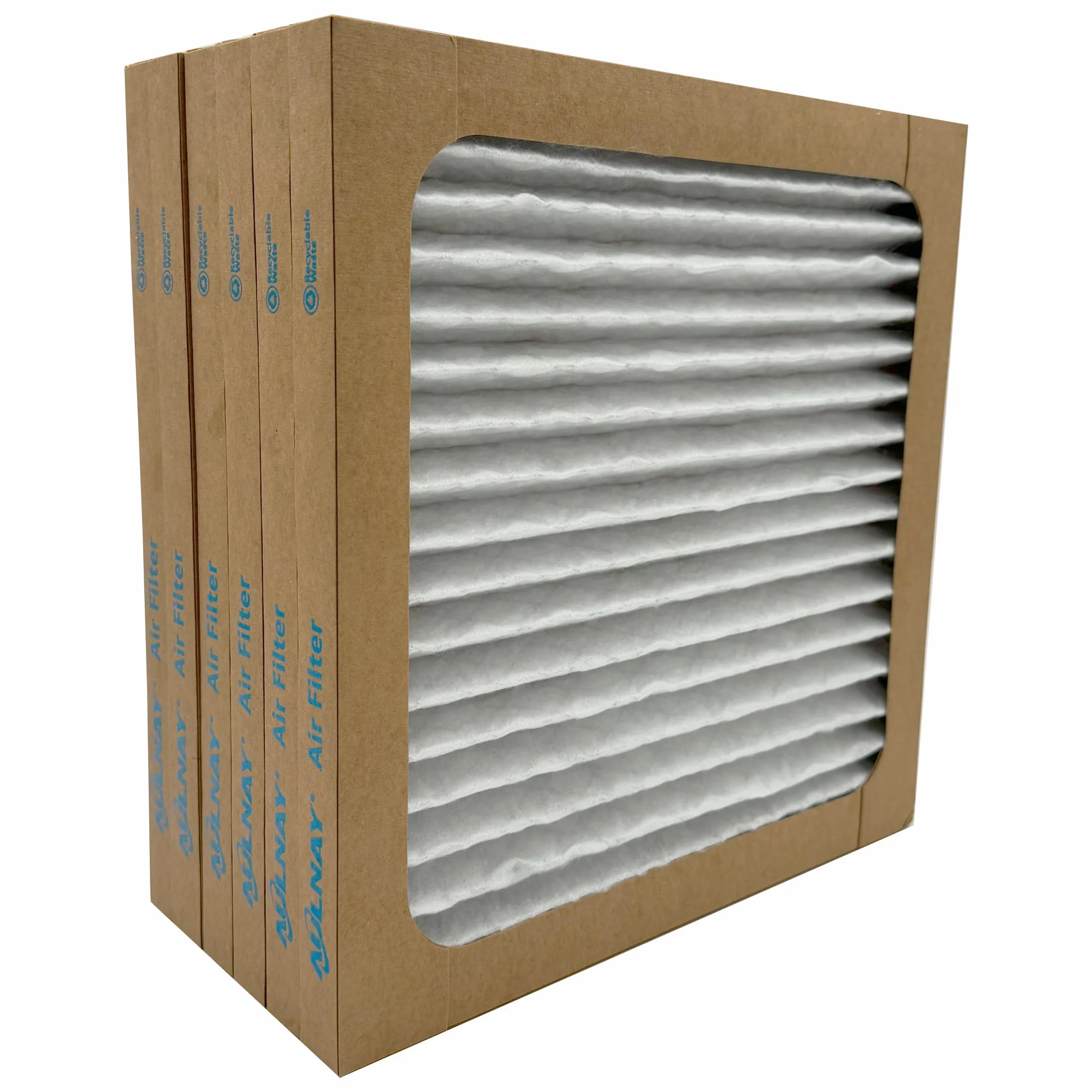 Furnace - Filtro aria a pieghe MERV 13, 30,5 x 30,5 x 2,5 cm, per sistemi HVAC, confezione da 6