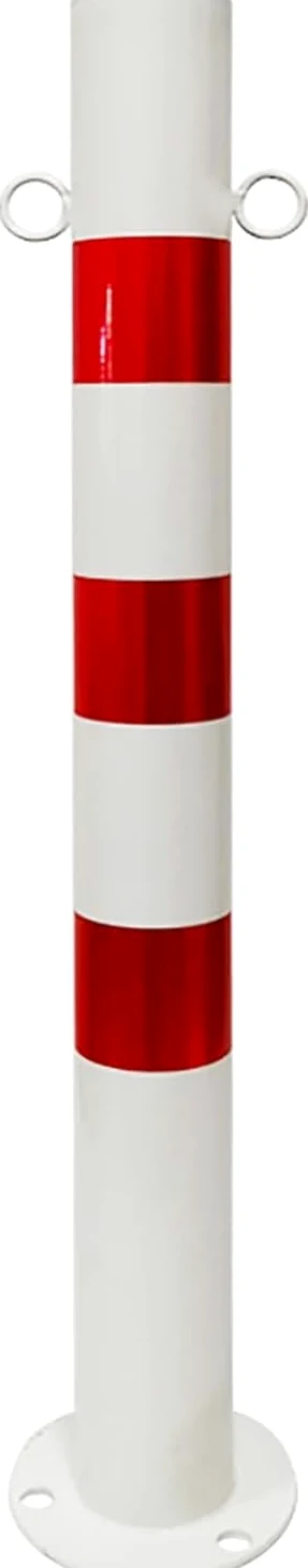 Dissuasore di Sicurezza, paletto di parcheggio, barriera di parcheggio, per paletto Stradale di parcheggio con Collare Riflettente, paletto di Avvertimento, per Strade, metropolita