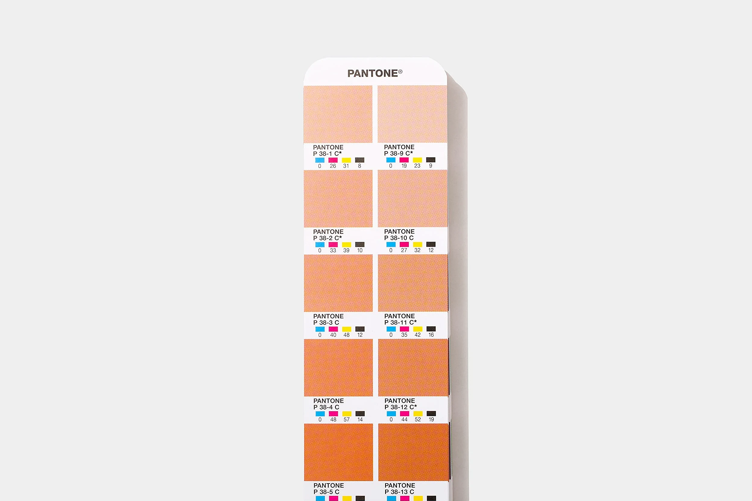 Pantone CMYK Color Guide Set, GP5101B, rivestito e non rivestito