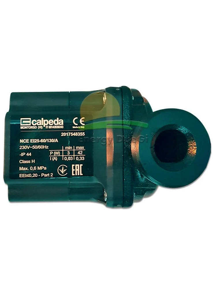 Circolatore pompa Calpeda ERP NCE EI25-60/130 per riscaldamento ad acqua e radiante