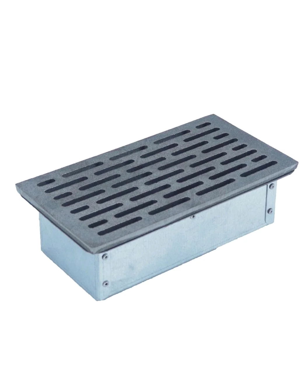 Fonderia Bongiovanni | Griglia in Ghisa | Griglia per Camino | Stufa Pellet | Barbecue Fondello per Cenere | 30x16 cm Mod.M | con Cassetto Raccolta Cenere | Altezza 8 Cm | Accessori Camino