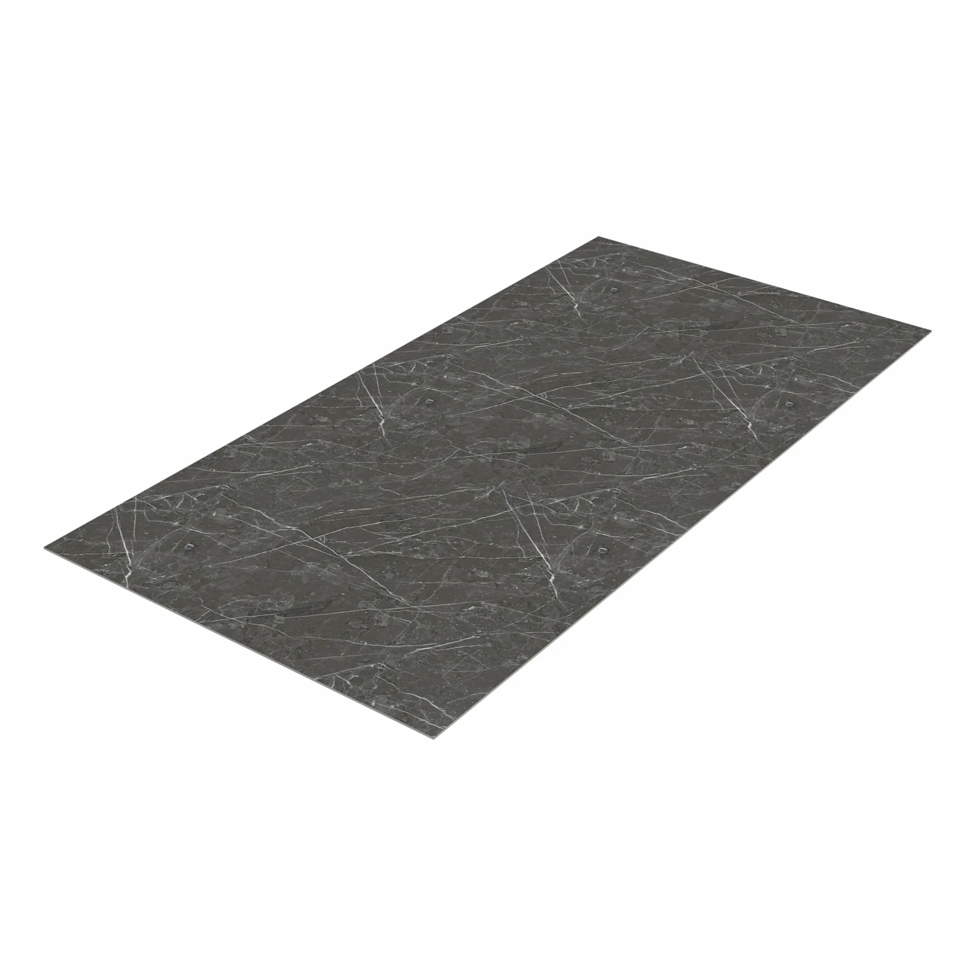 [neu.haus] Set di 16 Pannelli Decorativi in PVC per Parete Rivestimento Murale per Interni Bagno Cucina Soggiorno Pannelli 60x120 cm Resistenti all'Umidità e Raggi UV Effetto Pietra - Grey Diamond