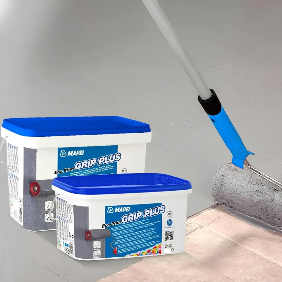 MAPEI Eco Prim Grip Plus Primer Promotore Adesione Universale Intonaci Rasature Adesivi Interno Esterno Parete Pavimento (10 kg)