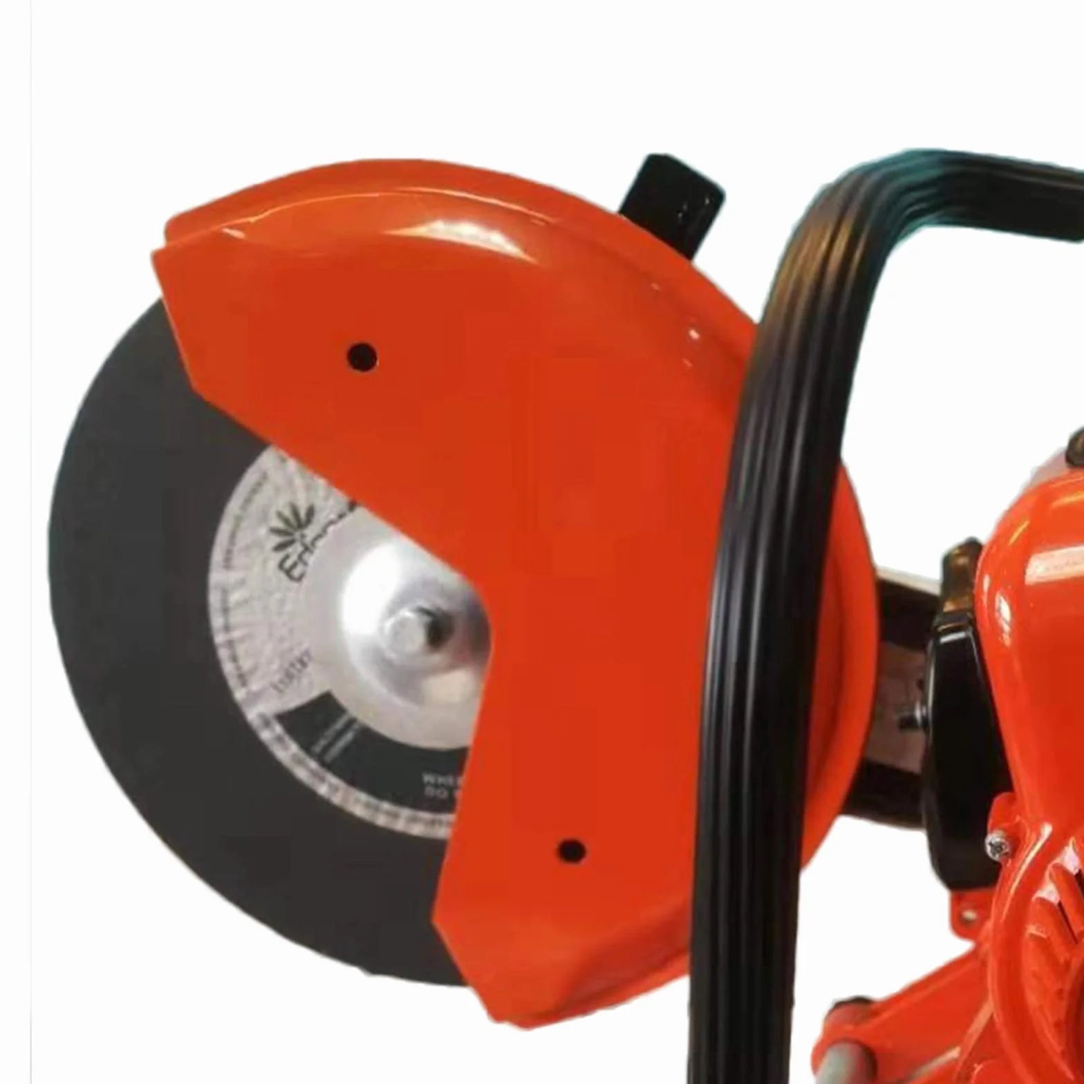 Sega per calcestruzzo a benzina, a 2 tempi, 6,8HP, 1400 W, 5000 giri/min, con lama da 350 mm e profondità di taglio 10 mm, taglio multiangolo per calcestruzzo, granito, cantiere