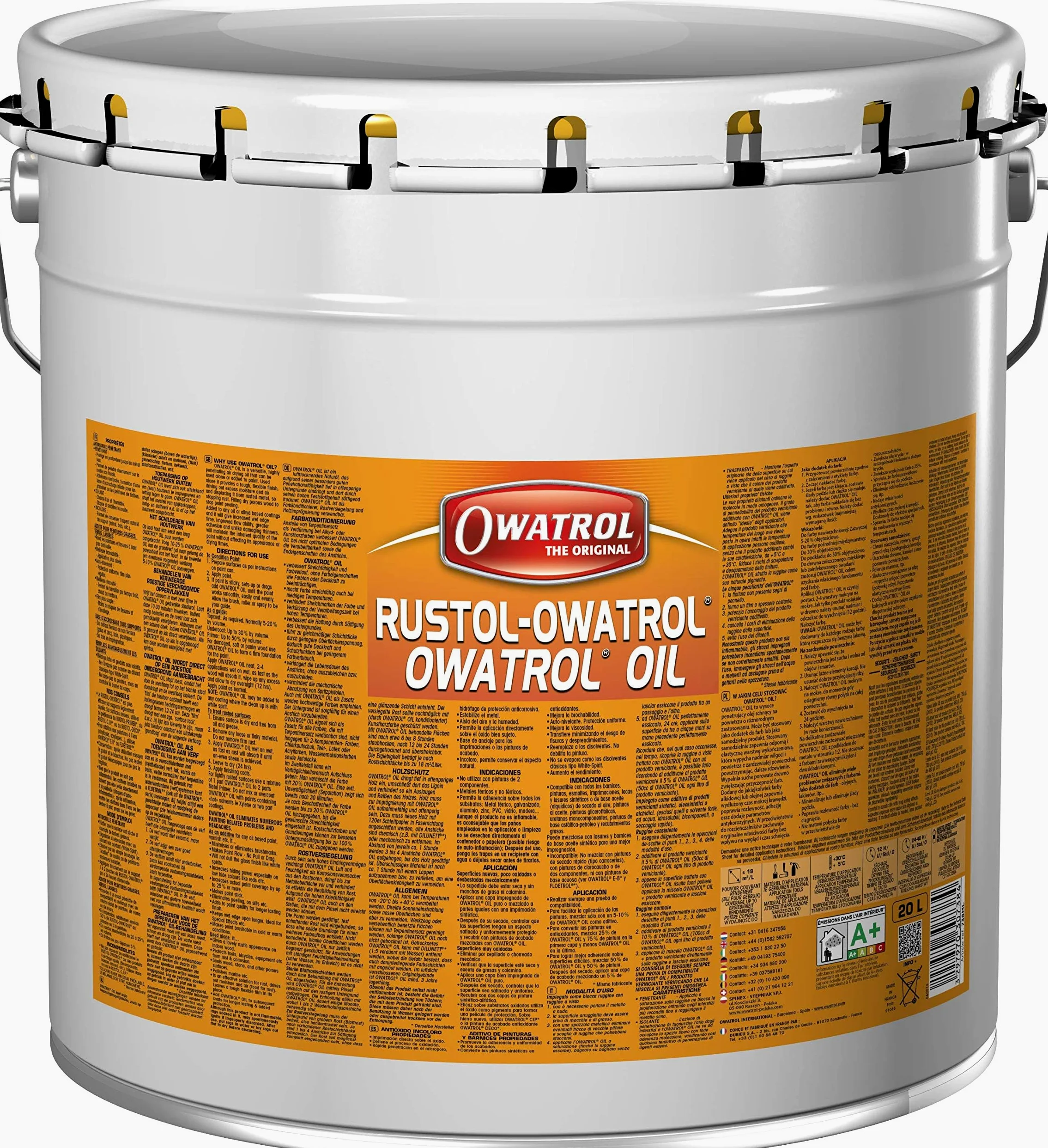 Olio additivo Antiossidante Owatrol - 20 L