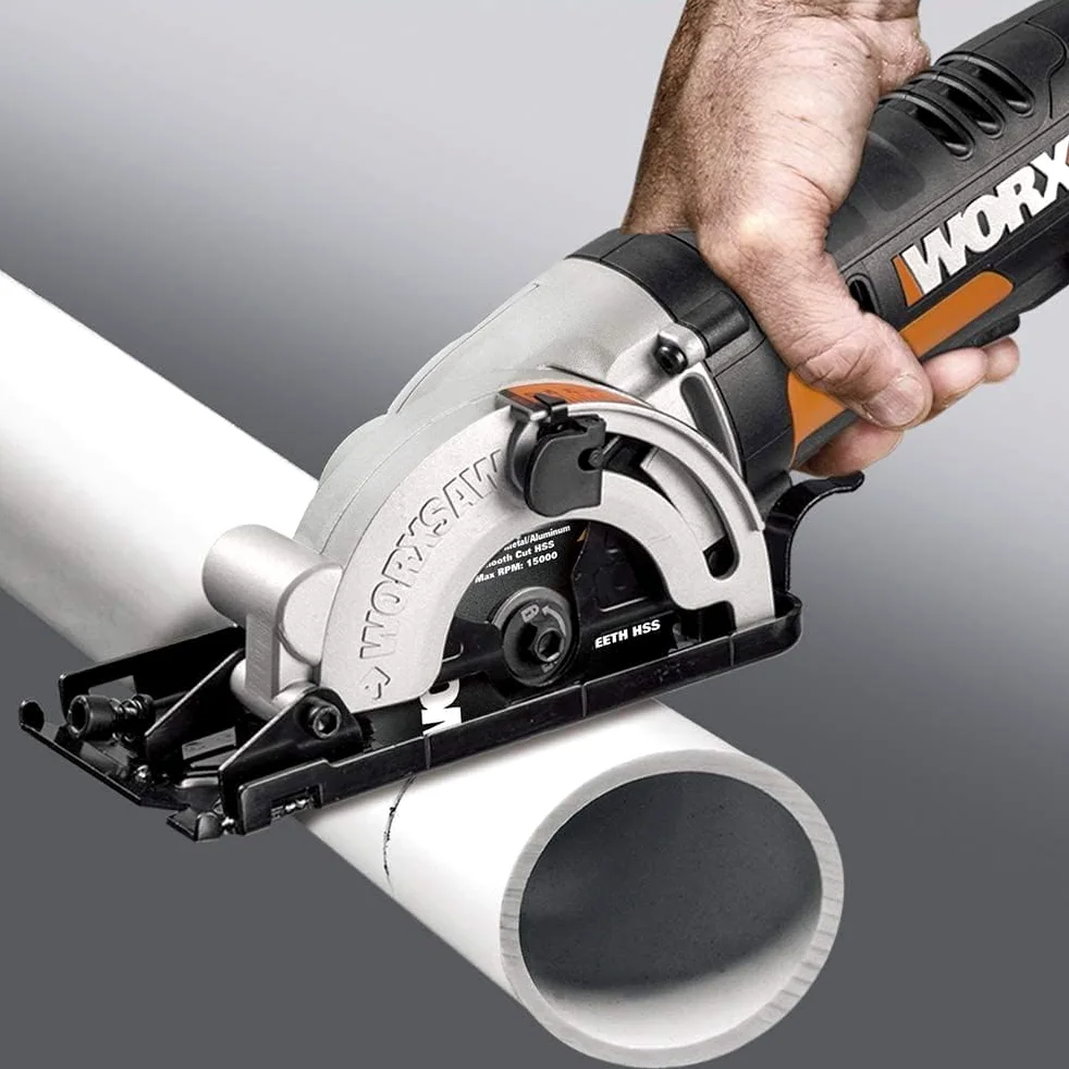 WORX WX527.9, sega circolare compatta ad immersione a batteria 20V (solo corpo macchina)