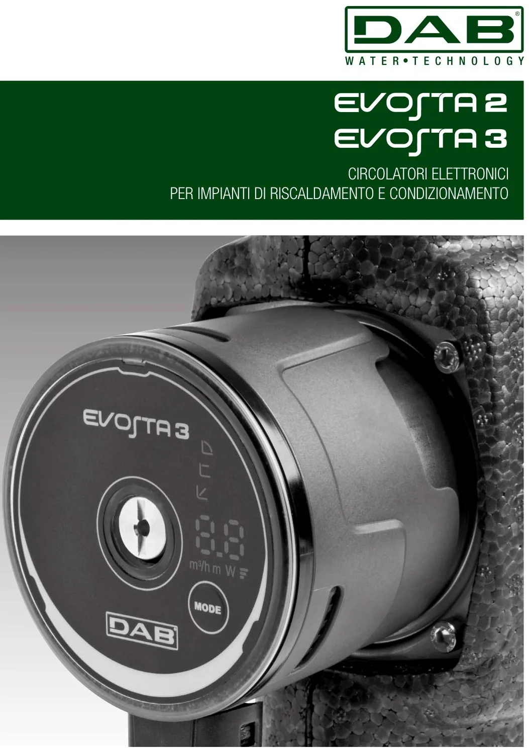 DAB - Circolatore elettronico, DAB Evosta 3 interasse 180 230V - da 1'', prevalenza 4 metri