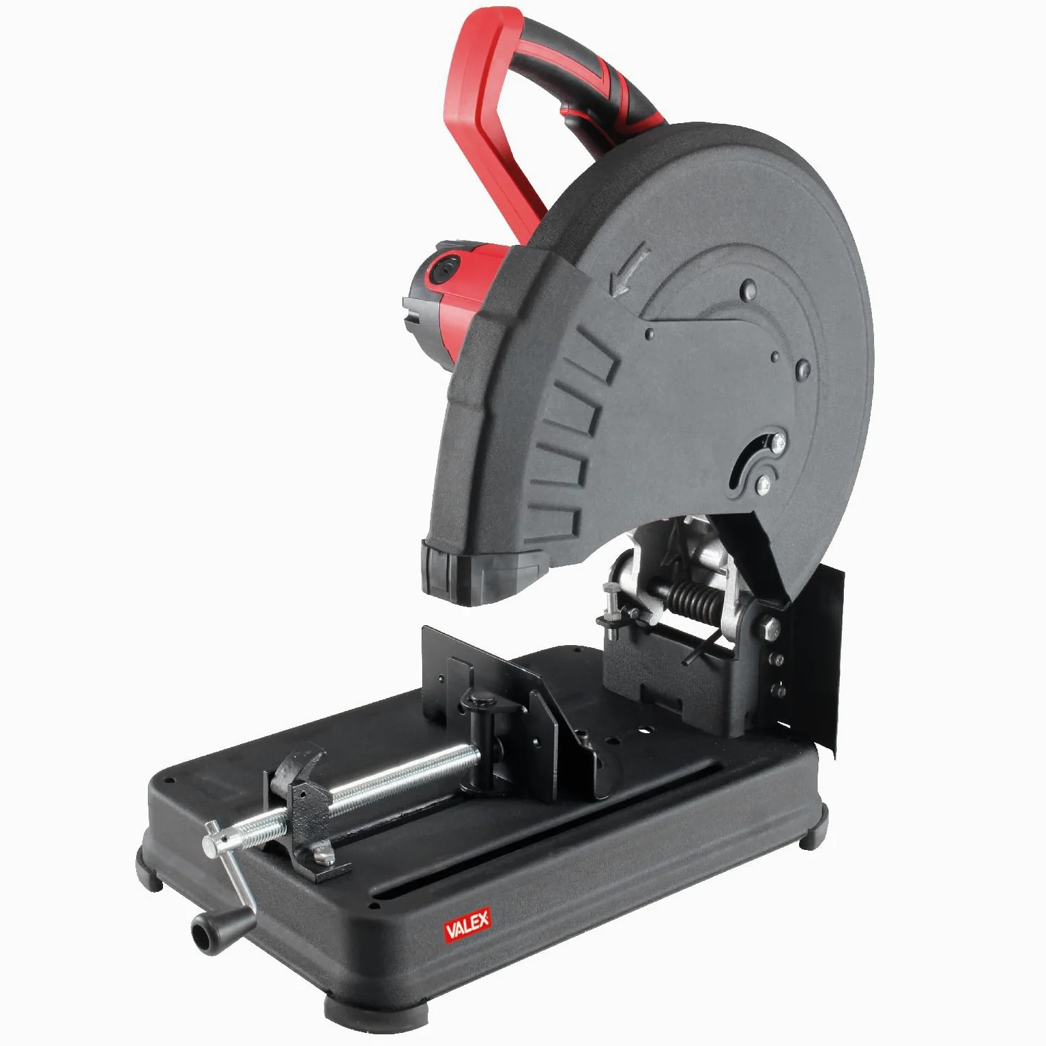 Valex TM411 Troncatrice da Ferro, 2100W, per Dischi Ø355mm, Capacità di taglio Ø90mm, Disco non fornito