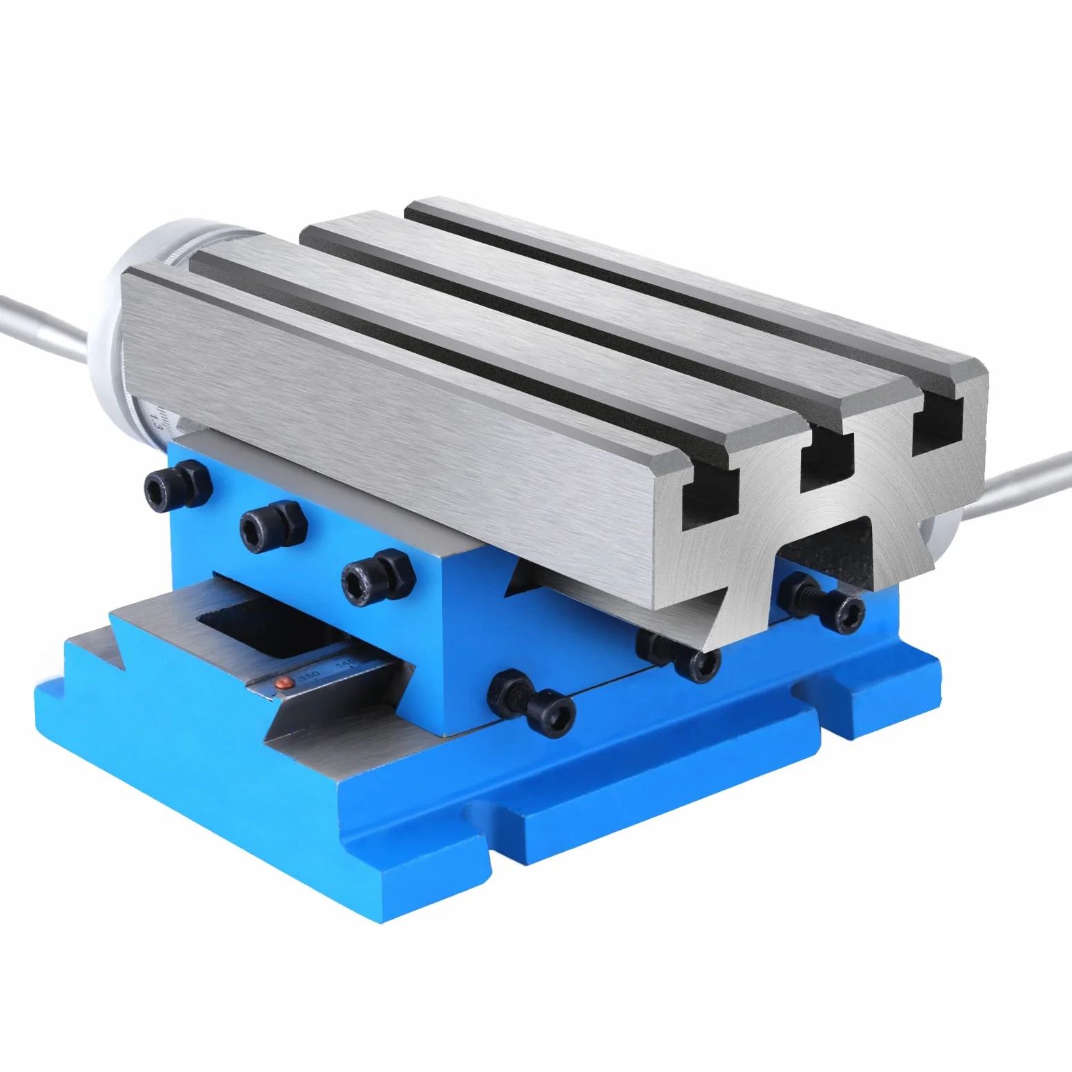 VEVOR MX-75 Multifunzionale Fresa Tavolo da Lavoro 185 x 100 mm Fresatura Tavolo da Lavoro X 80 mm Y 75 mm Croce Tavolo Trapano Da Tavolo per Trapano e Fresatrici (MX-75)