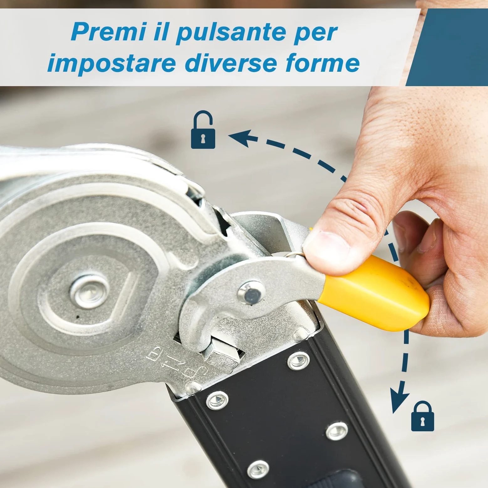 DURHAND Scala in Alluminio 5 in 1 Nera con 2 Pannelli di Sostegno, Scala Pieghevole per Interni ed Esterni, Carico Massimo 150kg, 370x61x11 cm