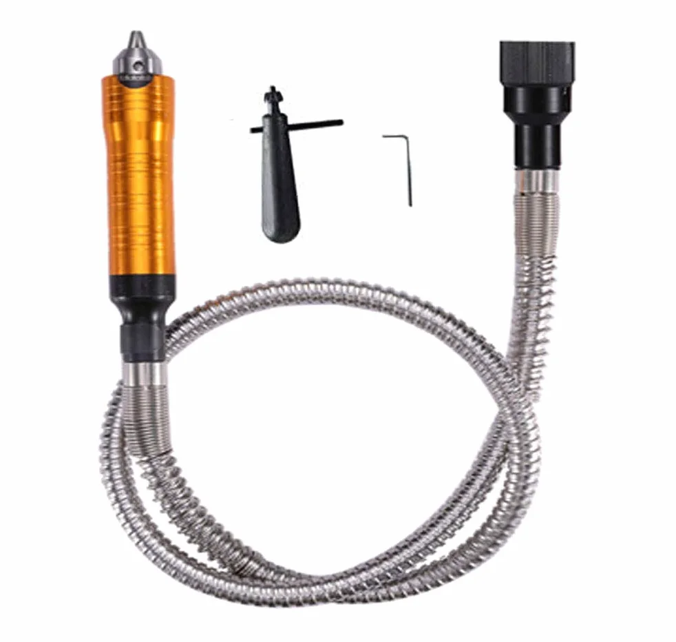 Forte potenza 780W Smerigliatrice Elettrica Multi Utensile Rotativo Multifunzione con Avanzato Albero flessibile e 30 Accessori, albero flessibile in metallo, 23000 RPM