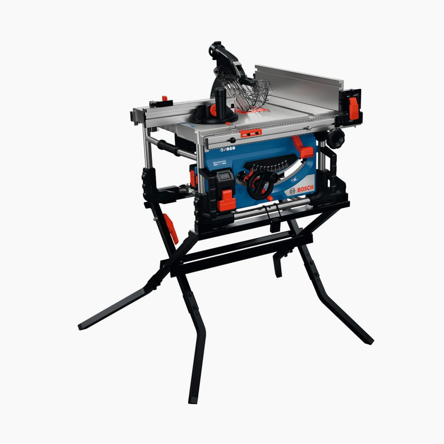 Bosch Professional Supporto per sega GTA 571 (struttura robusta in acciaio, con la staffa di fissaggio, design compatto, peso 6,3 kg, compatibile con GTS 70-216 e GTS 18V-70)