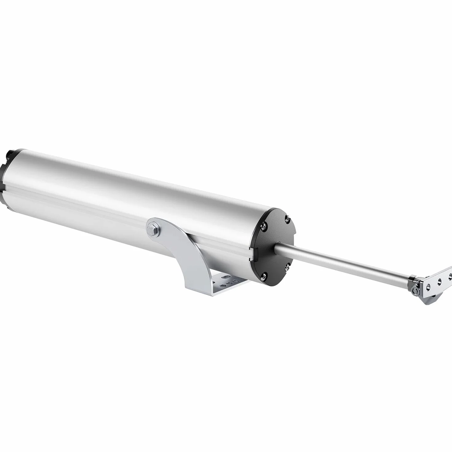 COMUNELLO Apriscatole con mandrino Fast 50 230 V, hub 300 mm, alluminio grigio