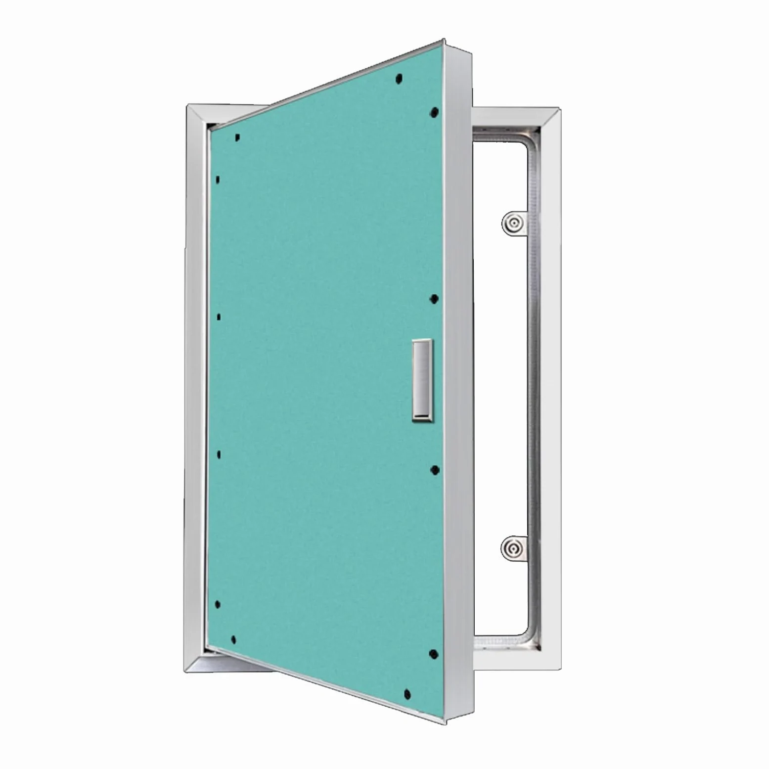 Copertura Revisione in Cartongesso A Filo, Accesso All'impianto Idraulico Nascosta, Portello Ispezione Invisibile Verniciabile, Vano Servizio(Light Green-C,50x120x5.5cm)