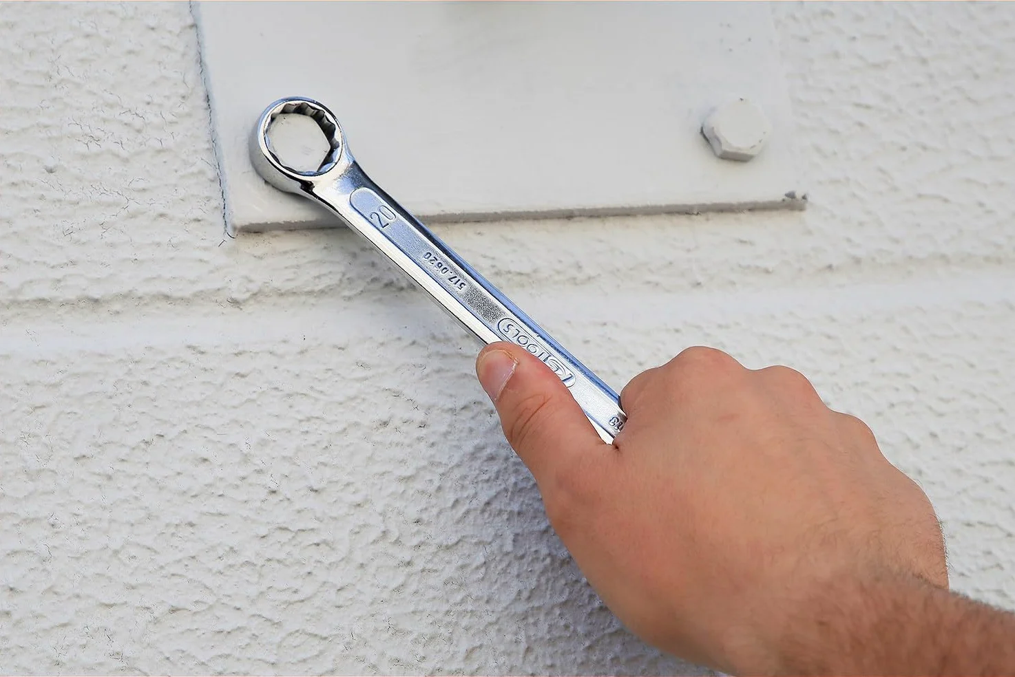 KS Tools 517.0043 Serie di chiavi combinate,inclinate,21pz.6-32mm