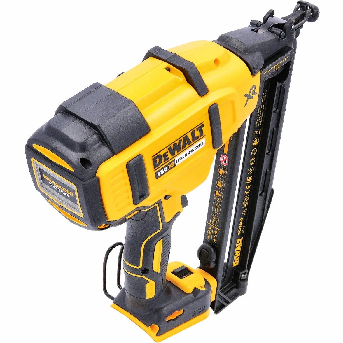 Dewalt Elektrowerkzeuge Dcn660N Sega Circolare da Tavolo con Ruote, in Piedi Bare Unit, Giallo